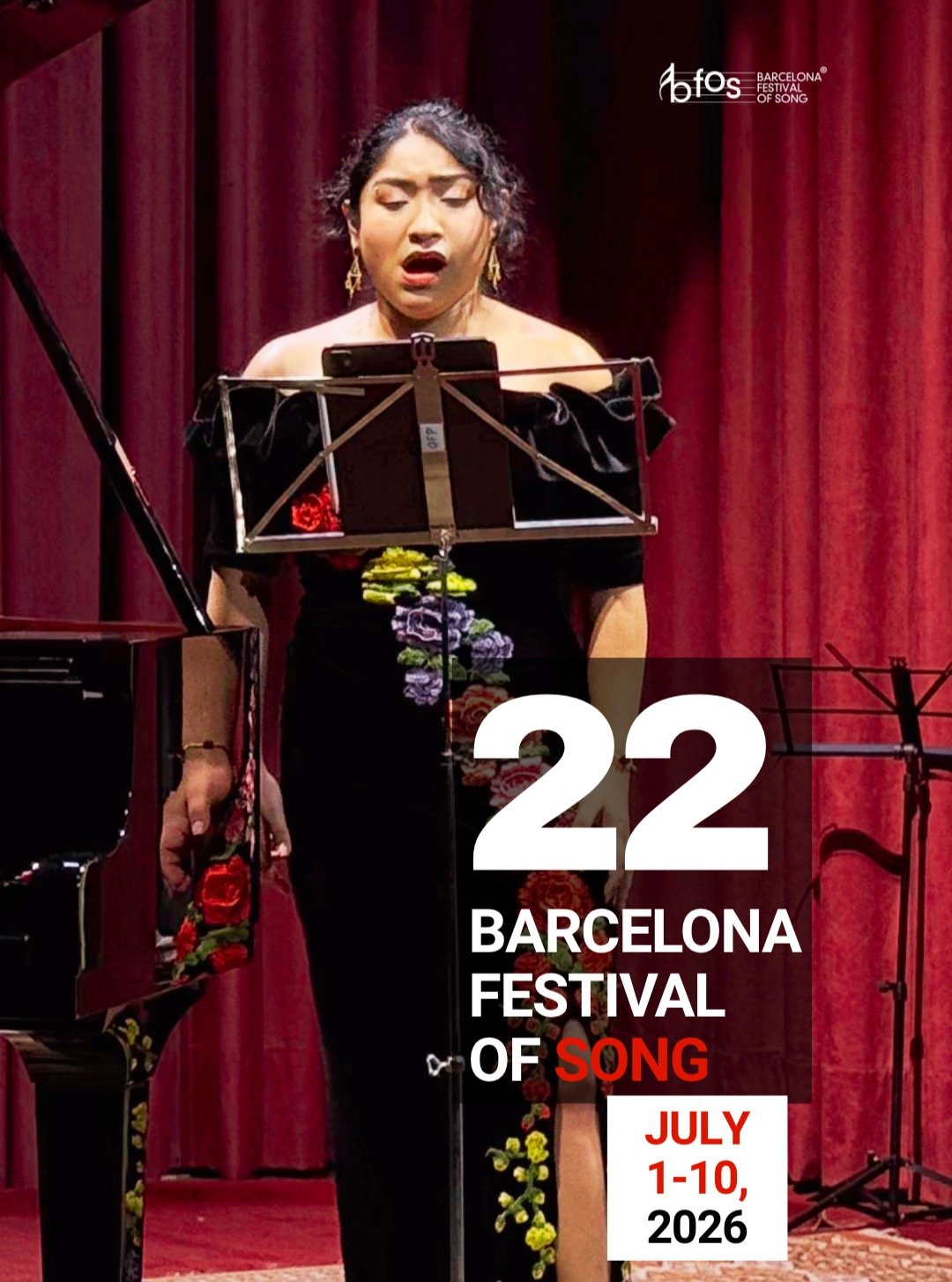 Only 26 days until the 22nd Barcelona Festival of Song! 🎶

CAT: El compte enrere continua mentre ens preparem per rebre artistes i estudiosos d'arreu del m&oacute;n al festival de 10 dies dedicat a la can&ccedil;&oacute; art&iacute;stica llatinoamer