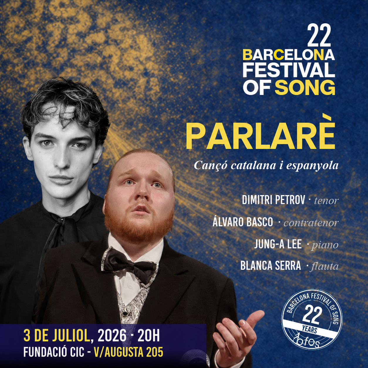PARLARÉ · La força de la paraula cantada