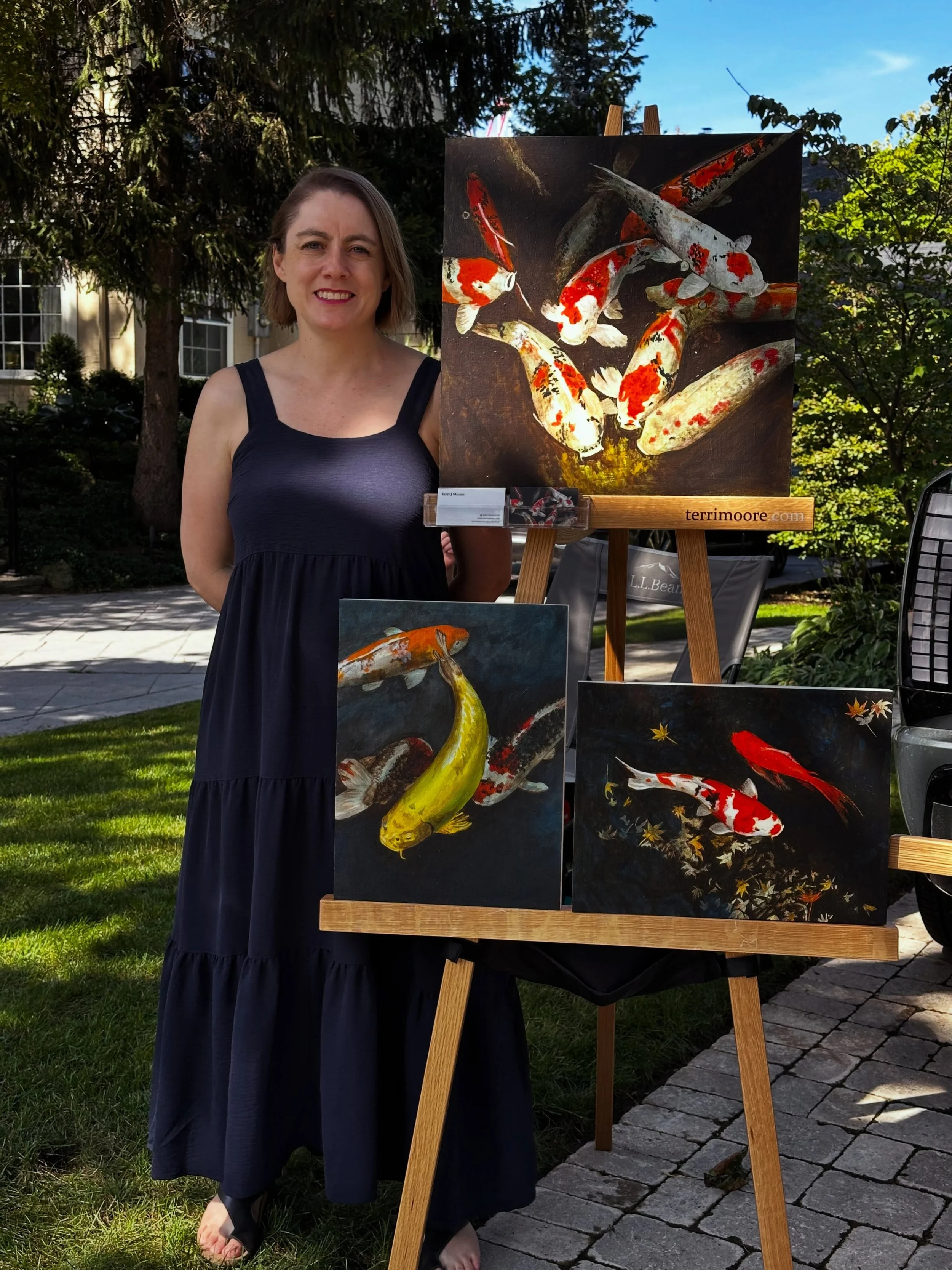 Thank you to everyone who stopped by yesterday during @artinmygarden 🖼️ It was a beautiful day!