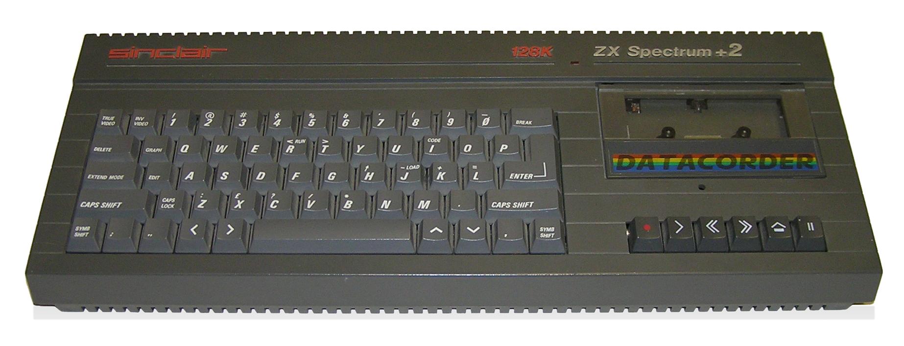ZX Spectrum +2, public domain image