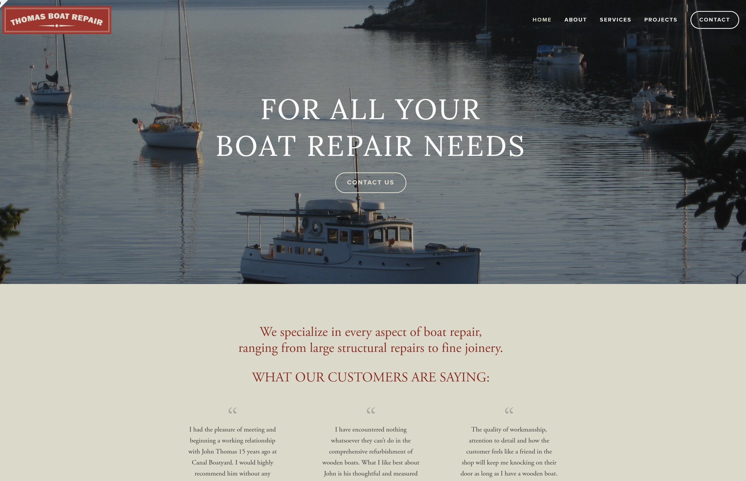 Thomas Boat Repair