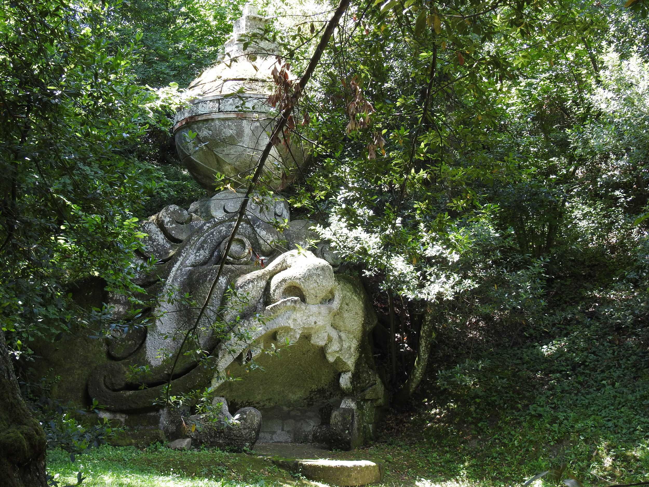 Parco Dei Mostri Bomarzo Renee Devoe Mertz