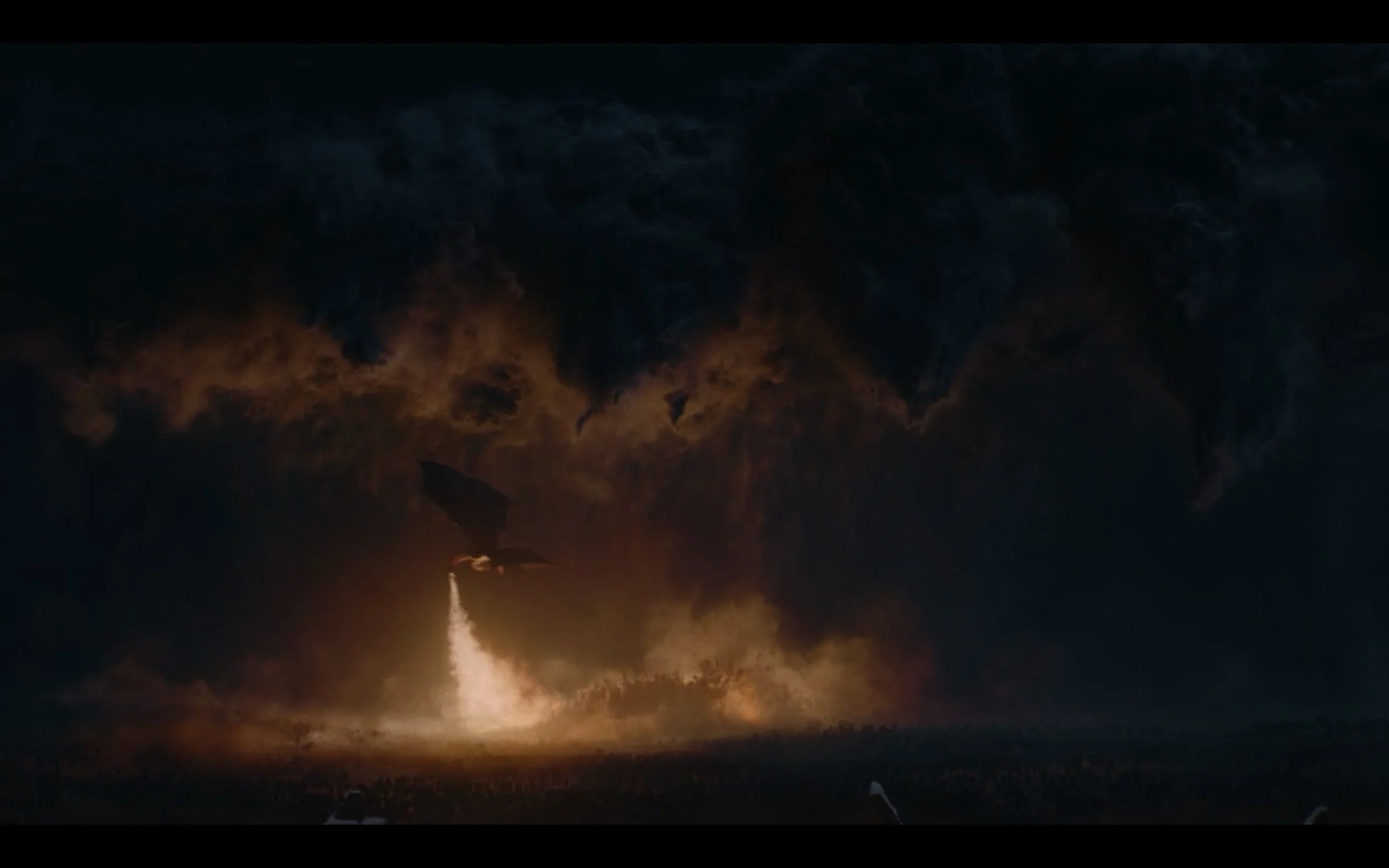 This was supposed to be illustrative of the impressive visuals and clever use of light and darkness in “The Long Night.” Now it feels like a symbol for my reaction to “The Bells.”