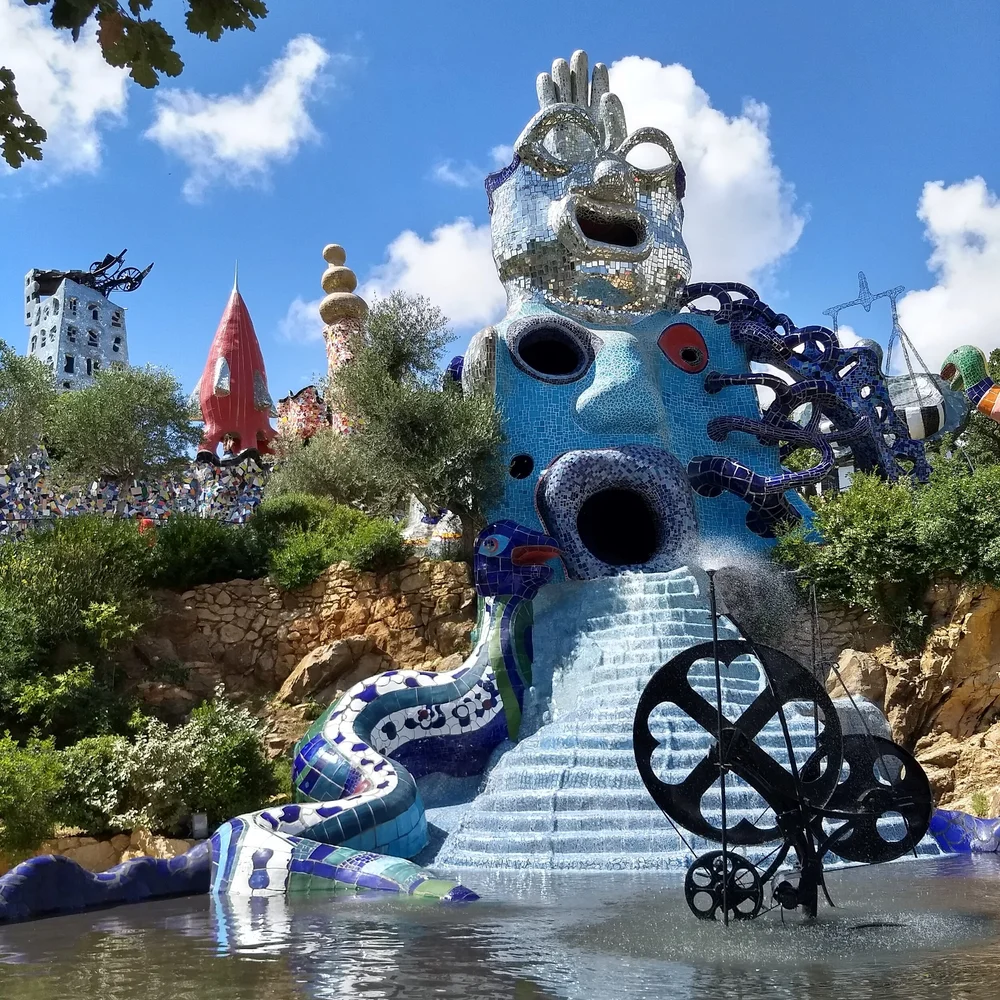 Niki de Saint Phalle's Tuscan Tarot Garden — Renée DeVoe Mertz