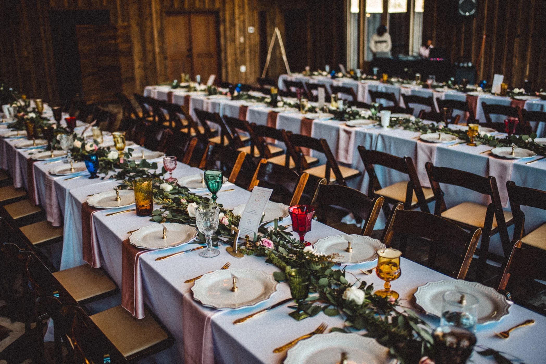 wedding table setting