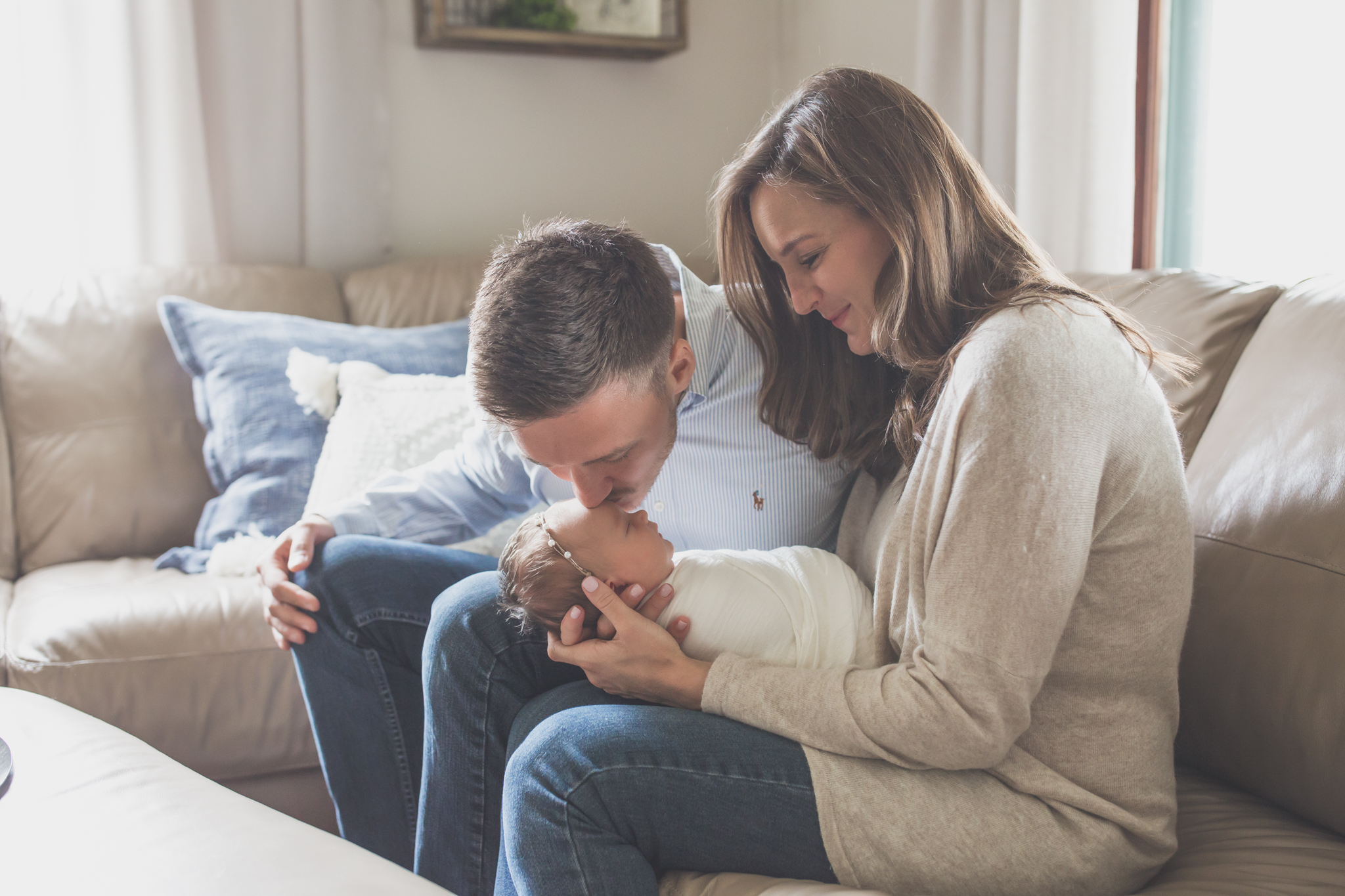 Newborn lifestyle studio 48 Session Cara Peterson Photography Rockford IL-15.jpg