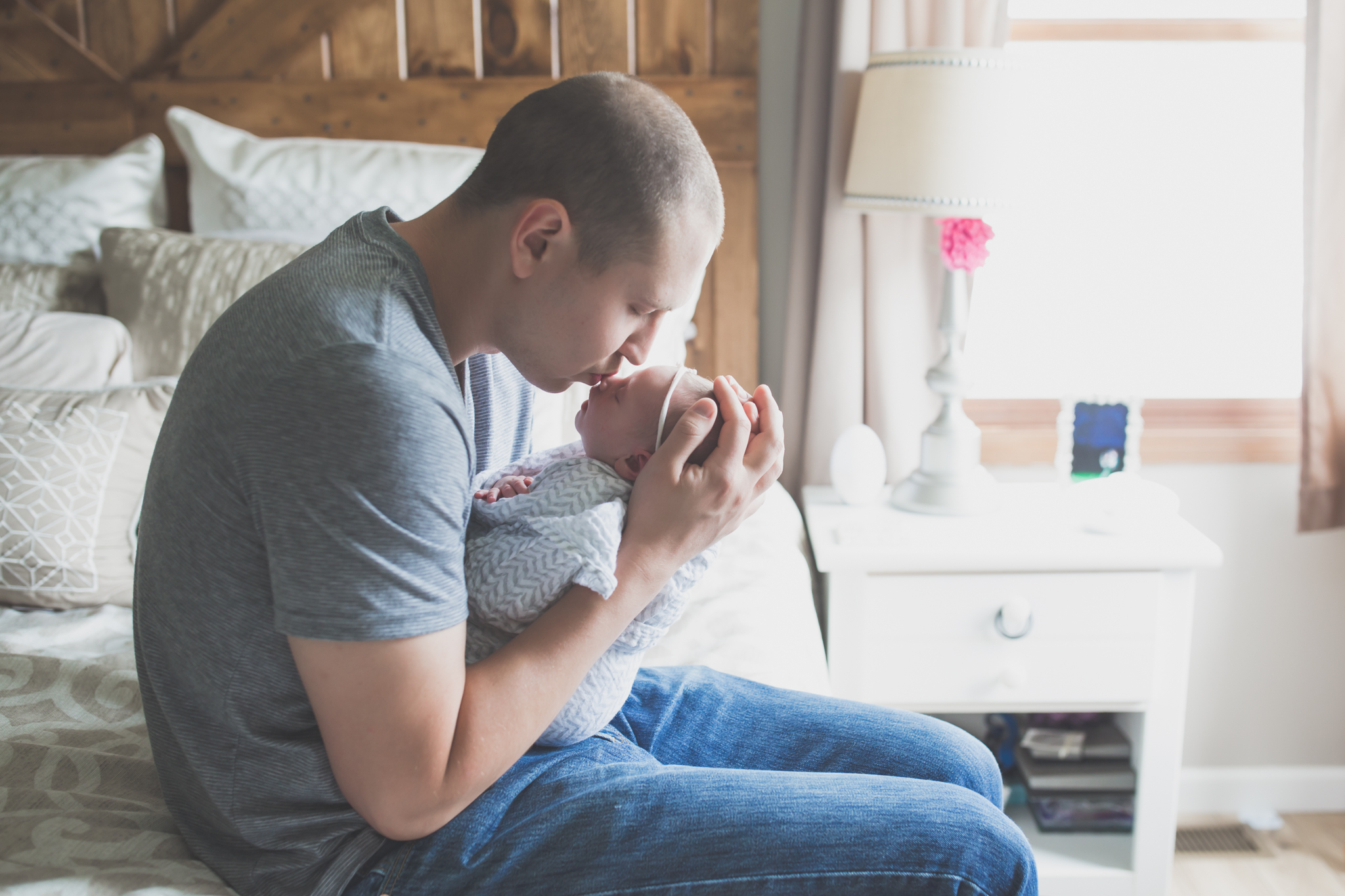 Newborn lifestyle maternity studio Session Cara Peterson Photography Rockford IL-14.jpg