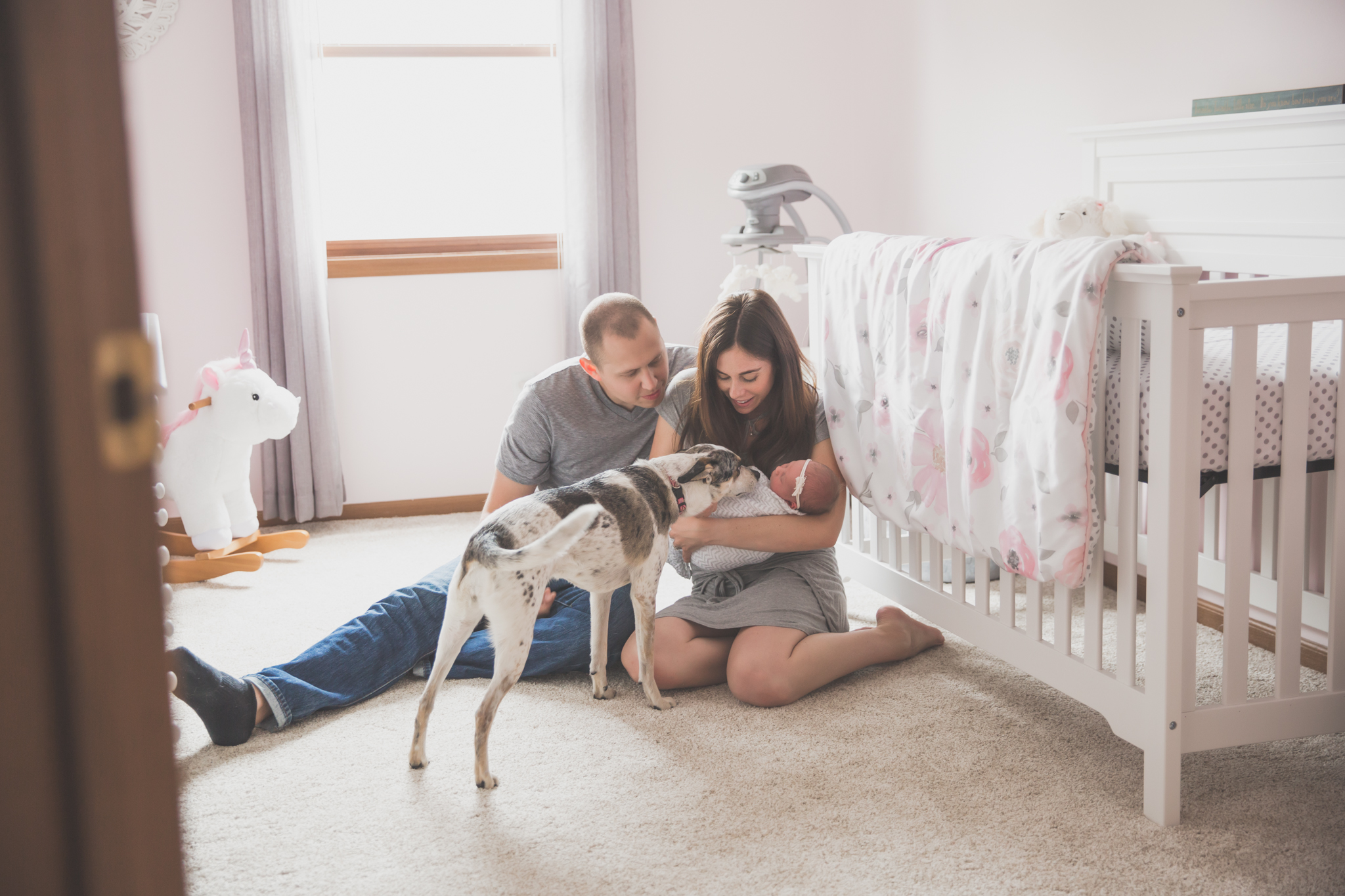 Newborn lifestyle maternity studio Session Cara Peterson Photography Rockford IL-6.jpg