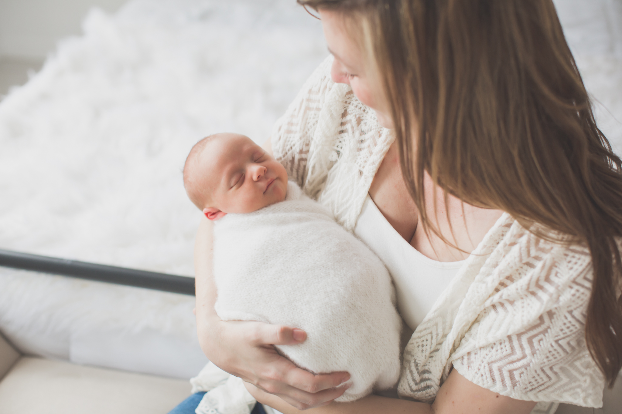 Newborn photographer 815 lifestyle Studio Session Cara Peterson Photography Rockford IL -5.jpg