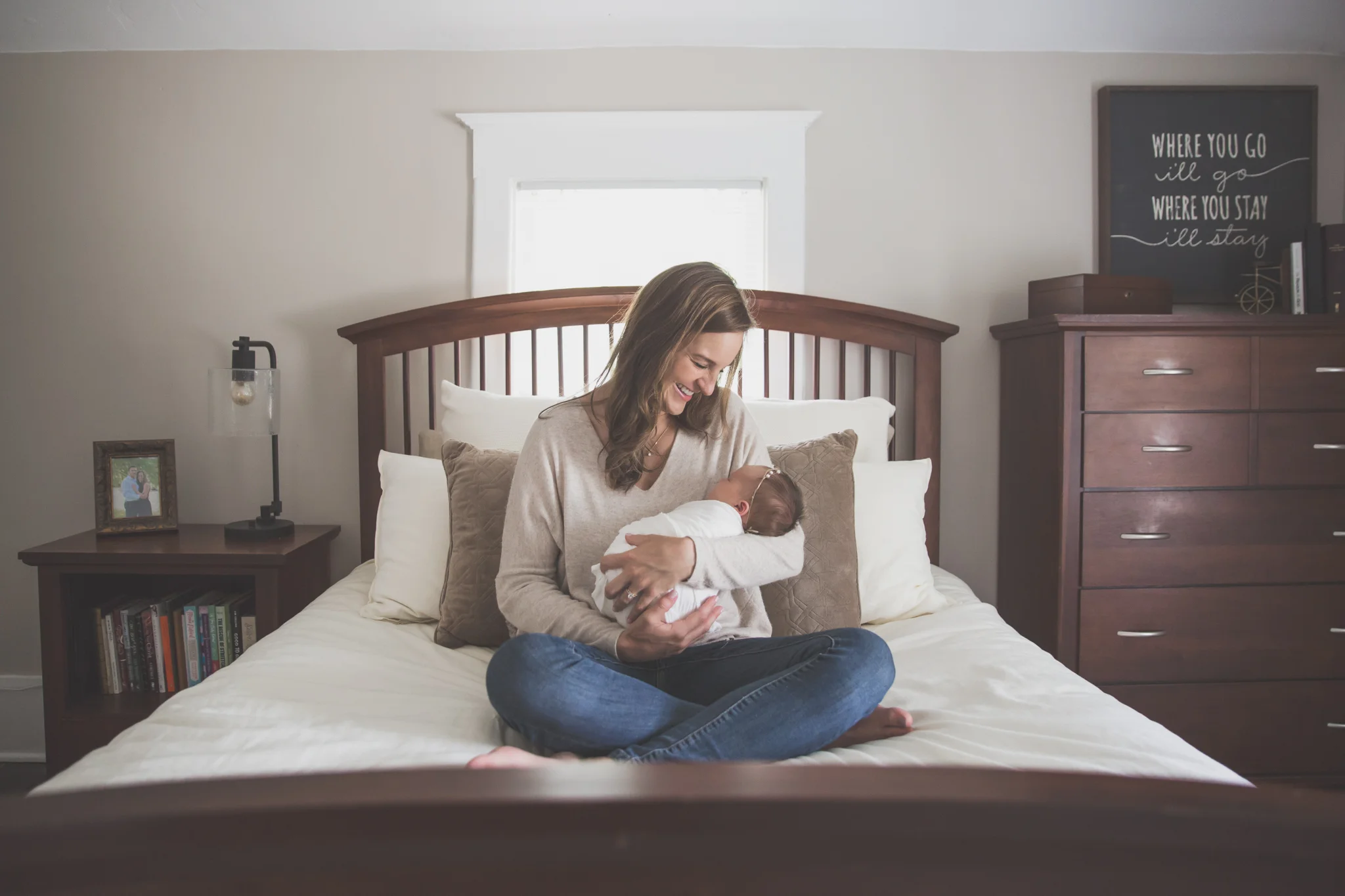 Newborn photographer Milestone 815 MAternity lifestyle Studio Session Cara Peterson Photography Rockford IL -15.jpg