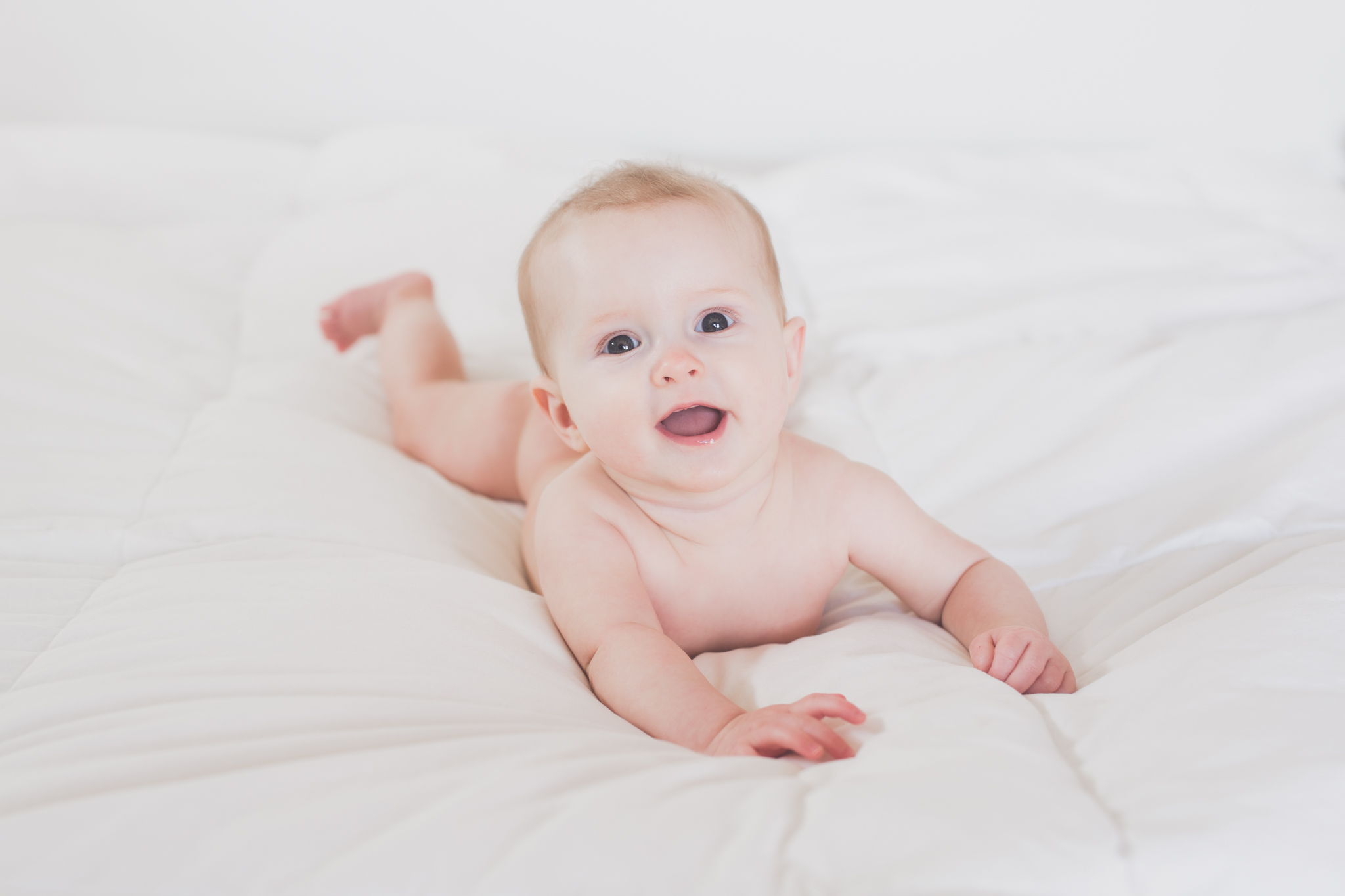 Milestone cake smash Newborn Studio Session | Cara Peterson Photography Rockford IL-3-3.jpg