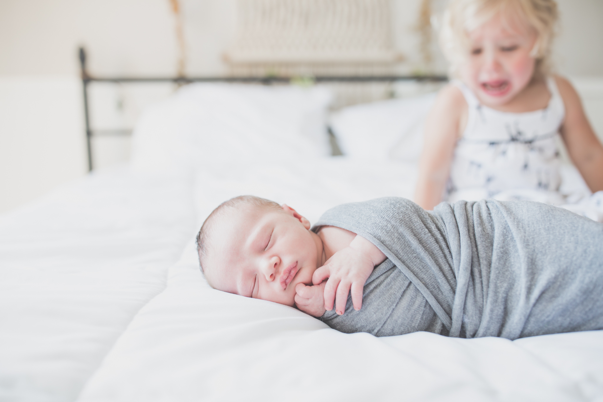 Sibling photos Newborn session photographer lifestyle studio - Cara Peterson Photography Rockford IL-2-2.jpg