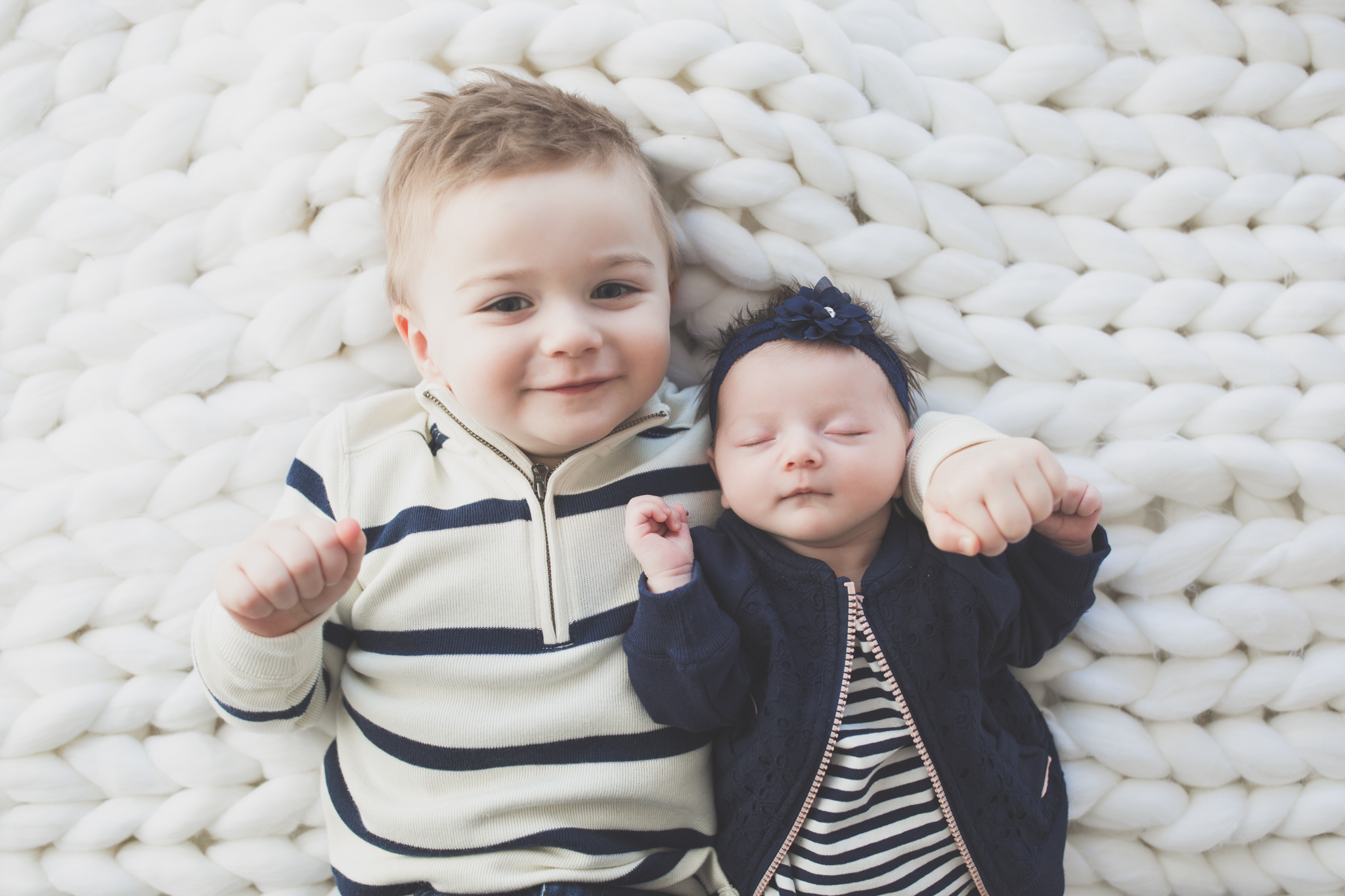 Sibling photos Newborn session photographer lifestyle studio - Cara Peterson Photography Rockford IL-2-9.jpg