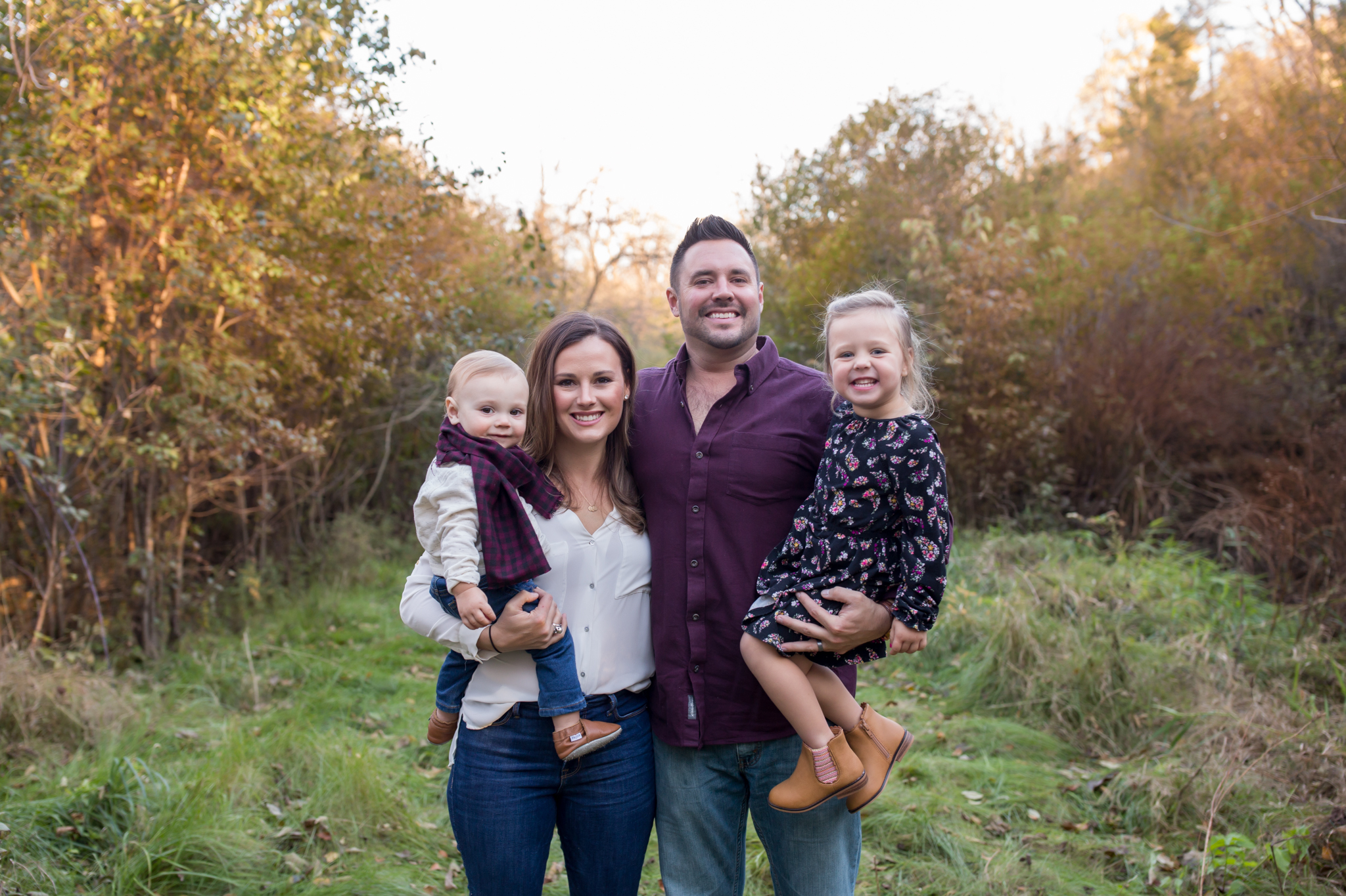 Hailey Family Fall Session, 2 kinds, family poses with young kids, Cara Peterson Photography Rockford IL-5.jpg