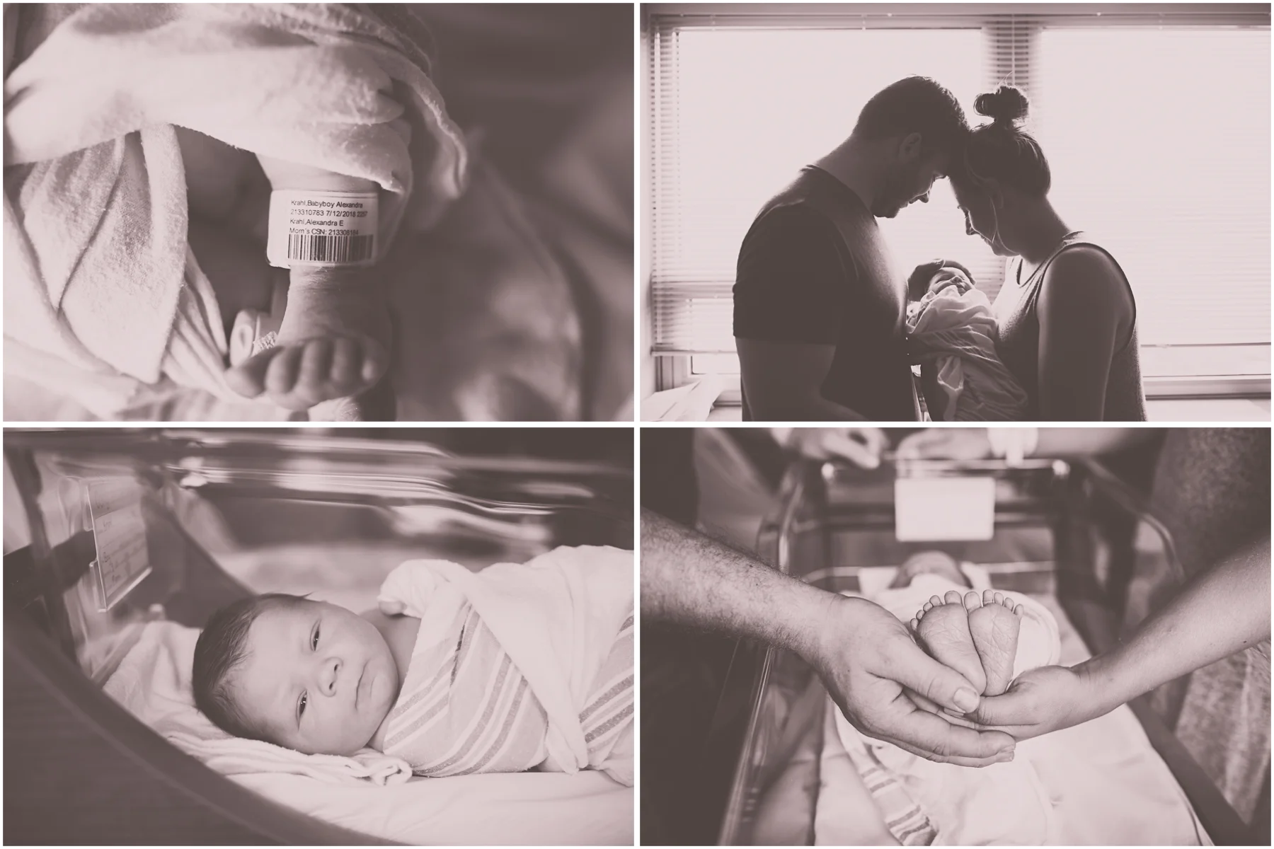 Newborn Hospital Fresh 48 Cara Peterson Photography Rockford IL.jpg