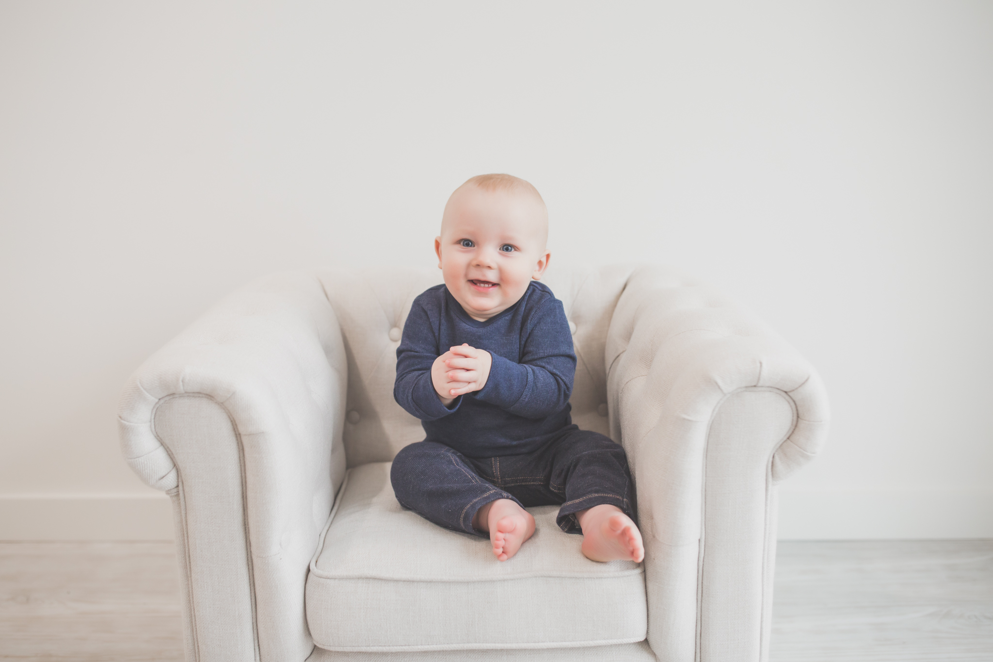 Cade 1 Year Old Cake Smash Milestone Session Cara Peterson Photography Rockford IL -13.jpg