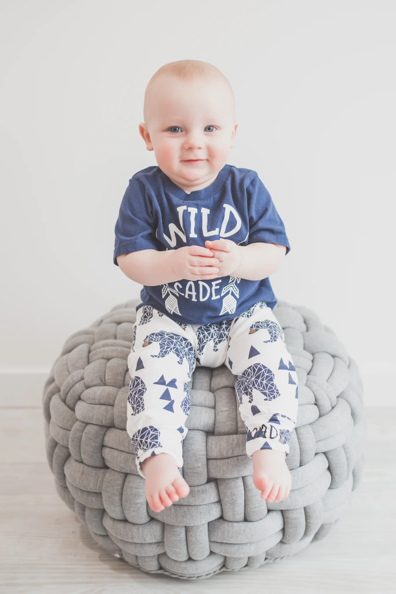 Cade 1 Year Old Cake Smash Milestone Session Cara Peterson Photography Rockford IL -15.jpg