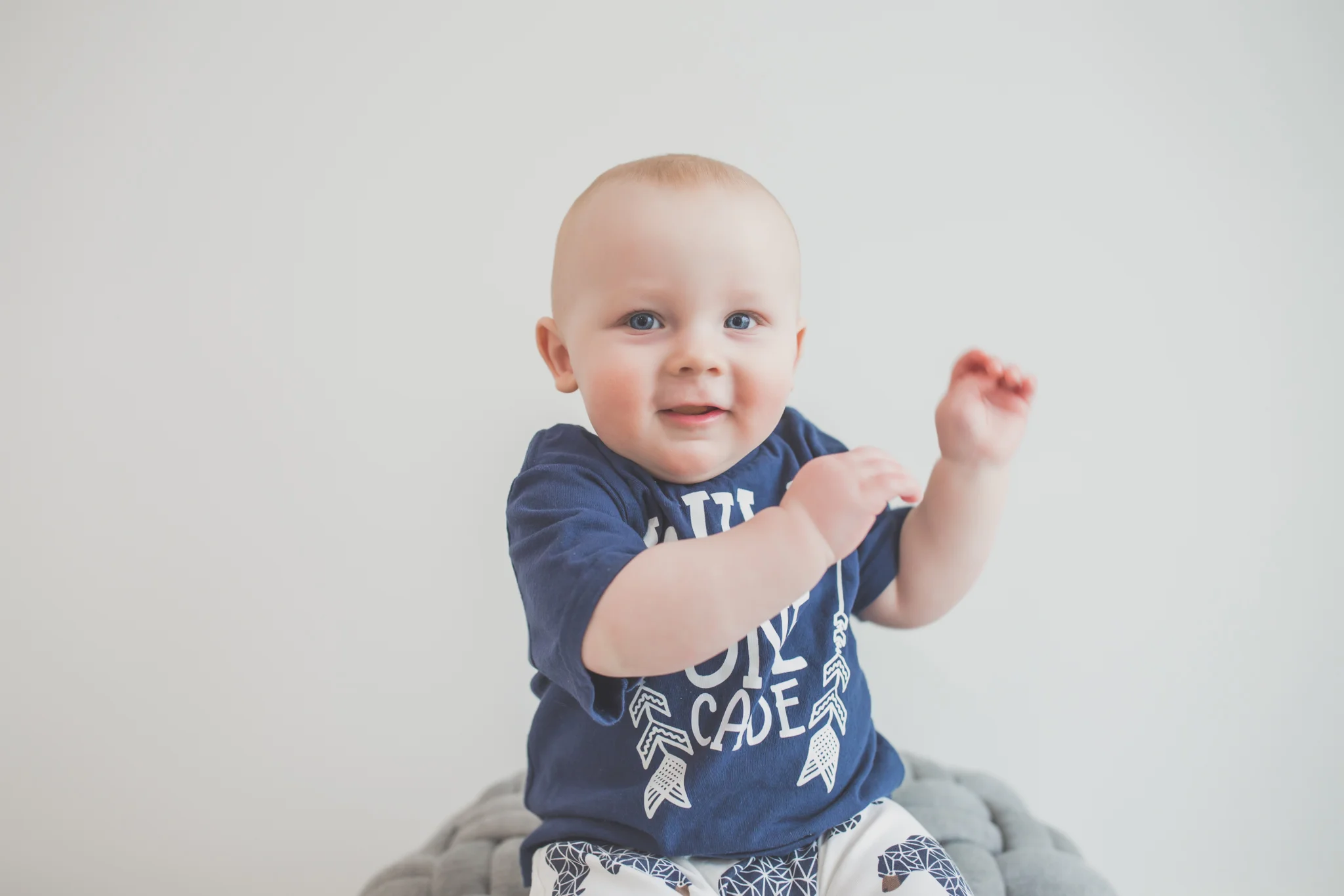 Cade 1 Year Old Cake Smash Milestone Session Cara Peterson Photography Rockford IL -17.jpg
