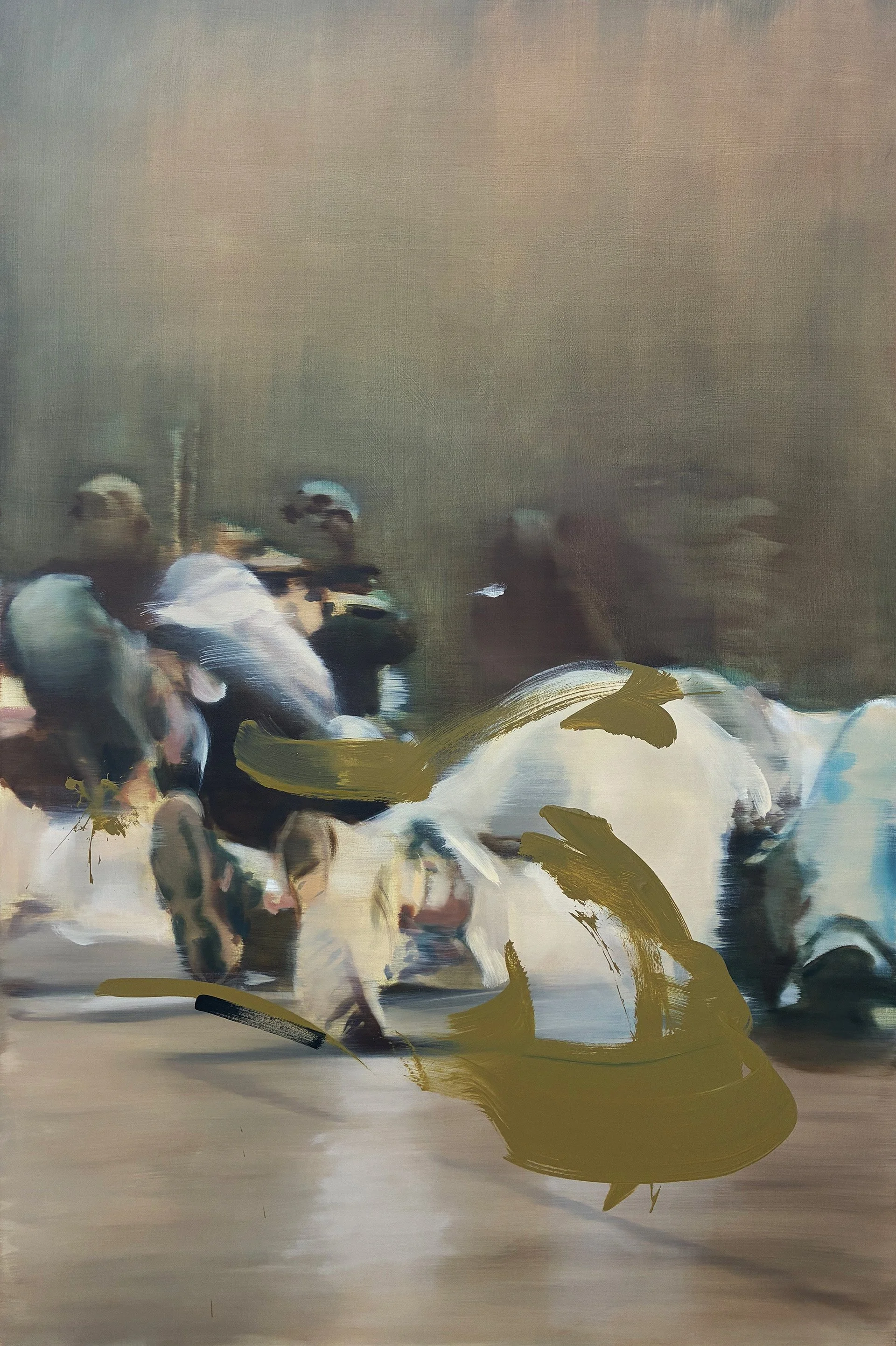 Wilkin, George. 'Mooncalf' 120cm x 180cm 2025..jpg