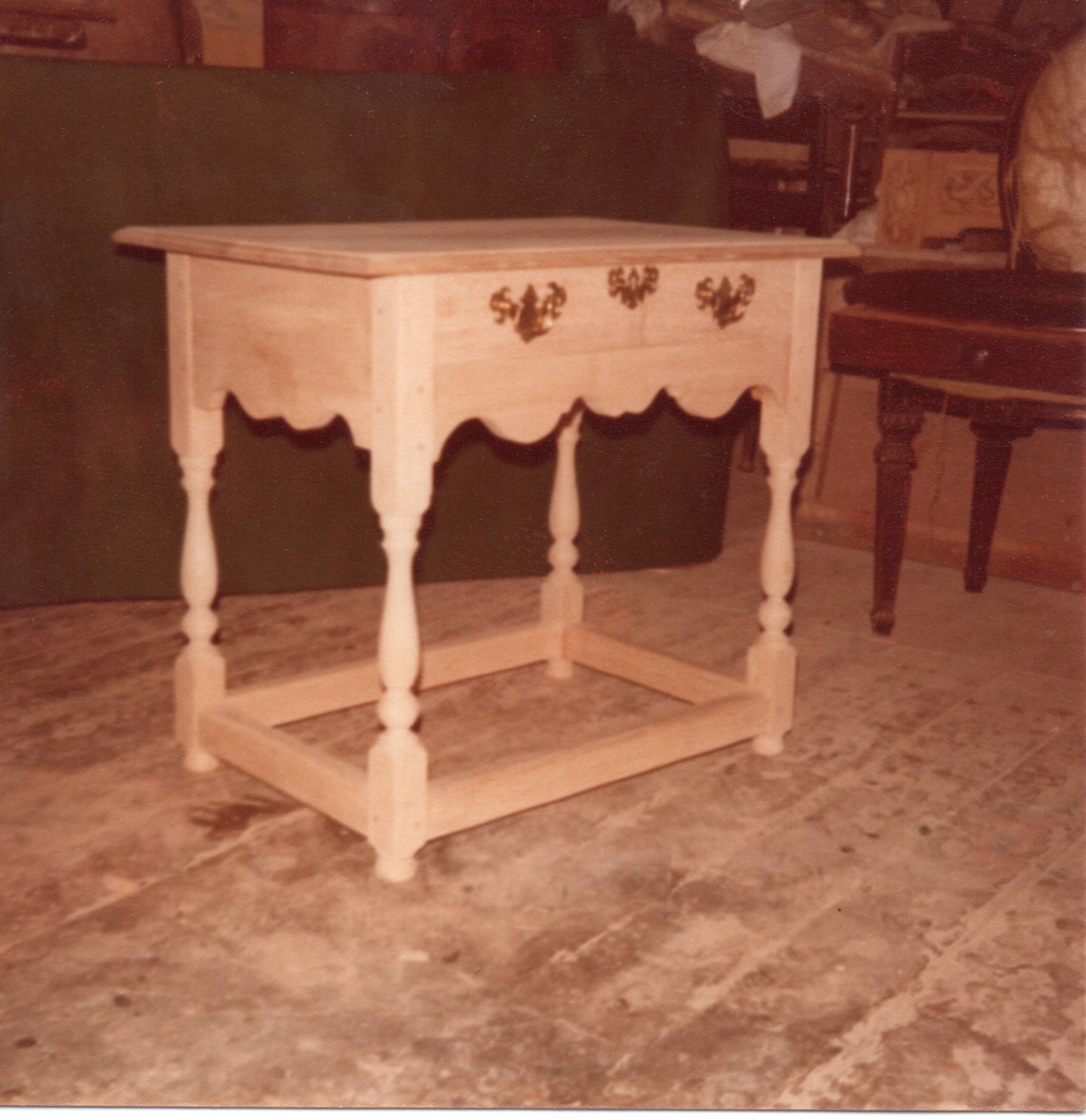English Oak apprentice piece