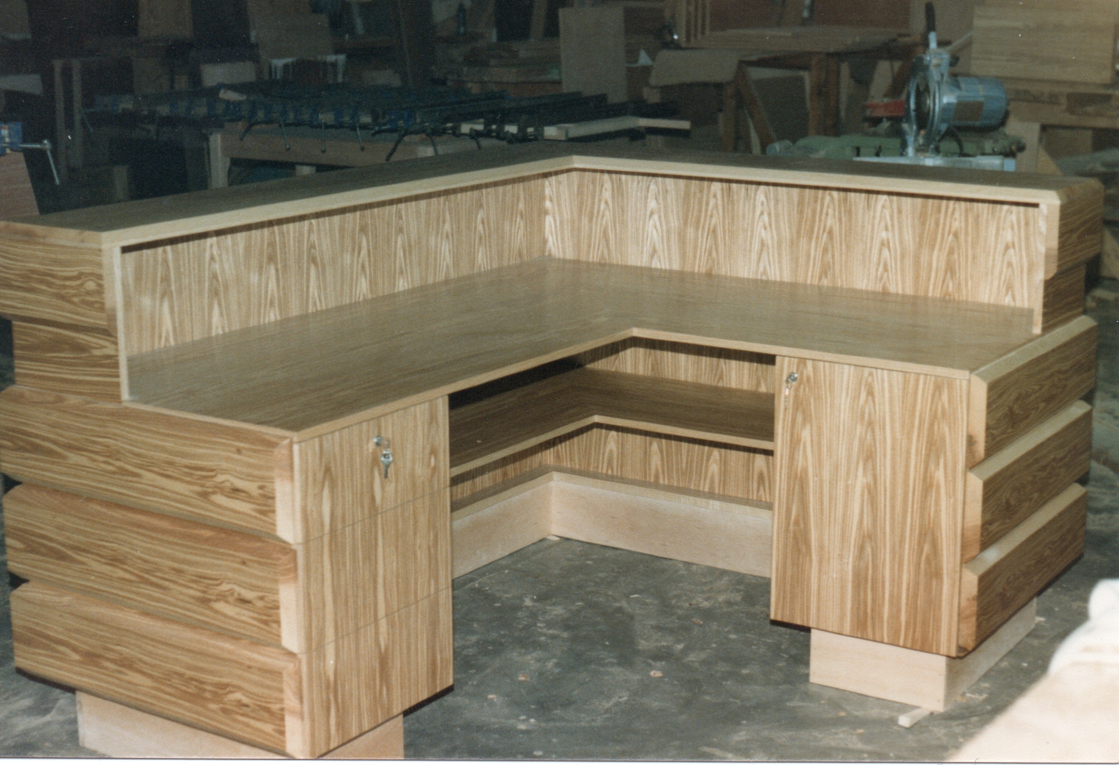 Olive Ash reception desk