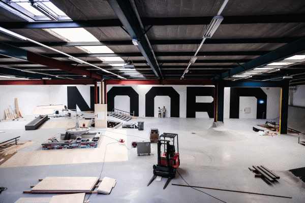  A look at our team building and painting the park’s interior branding. 