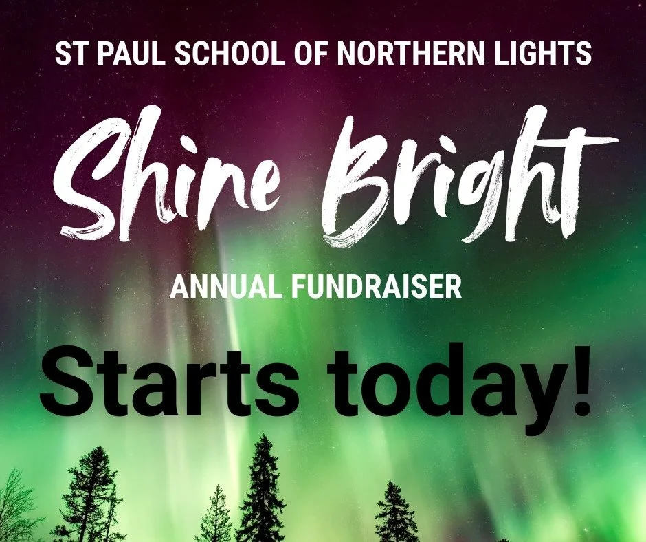 Today is the day! Shine Bright starts today! 
Shine Bright is our annual fundraiser and a celebration of why Northern Lights is an amazing school, worthy of your investment. Join us for the next few weeks as we celebrate all of the reasons Northern L