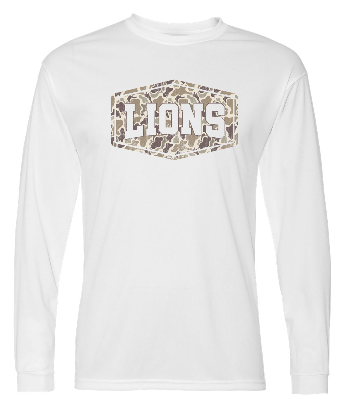 Trinity Lions Camo LS Dri-fit (White).png