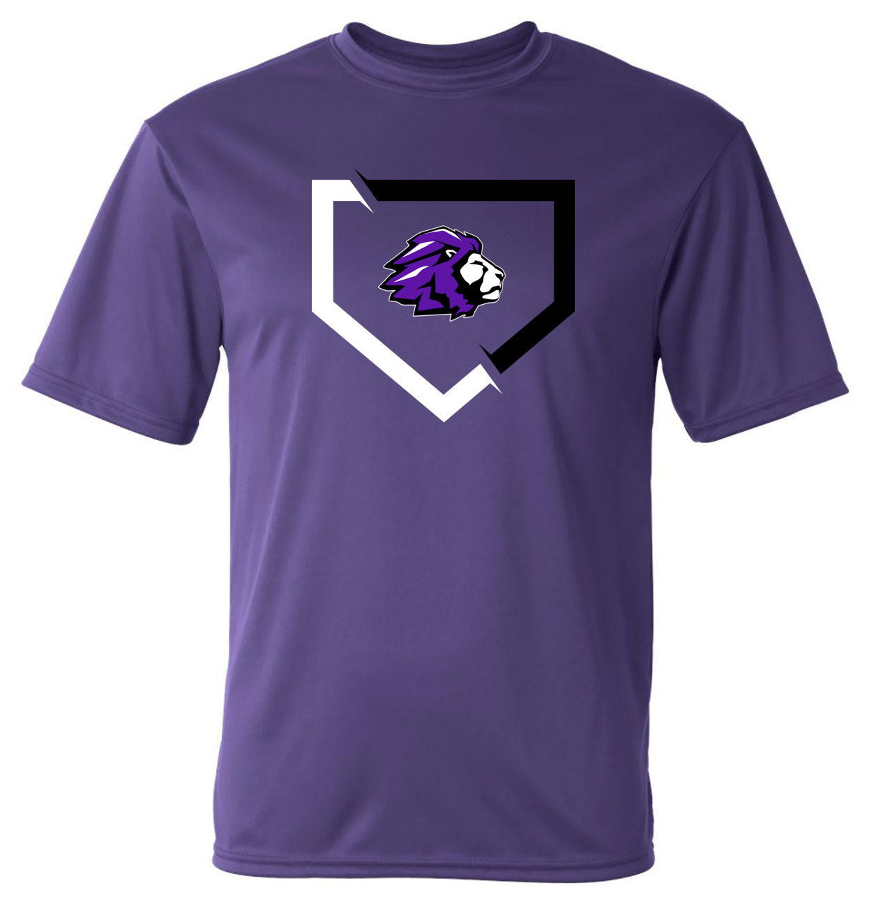 Baseball Diamond SS Dri-fit (Purple).png