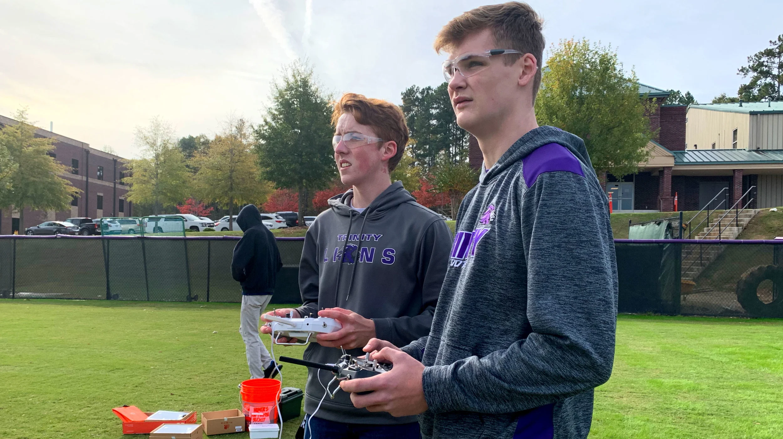 Drones Built by TCS High Schoolers Take First Flight