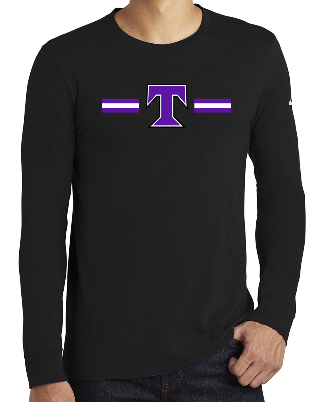 Trinity 3 Stripe w/ Trinity T Nike Cotton & Dri Fit T-Shirt Youth ...