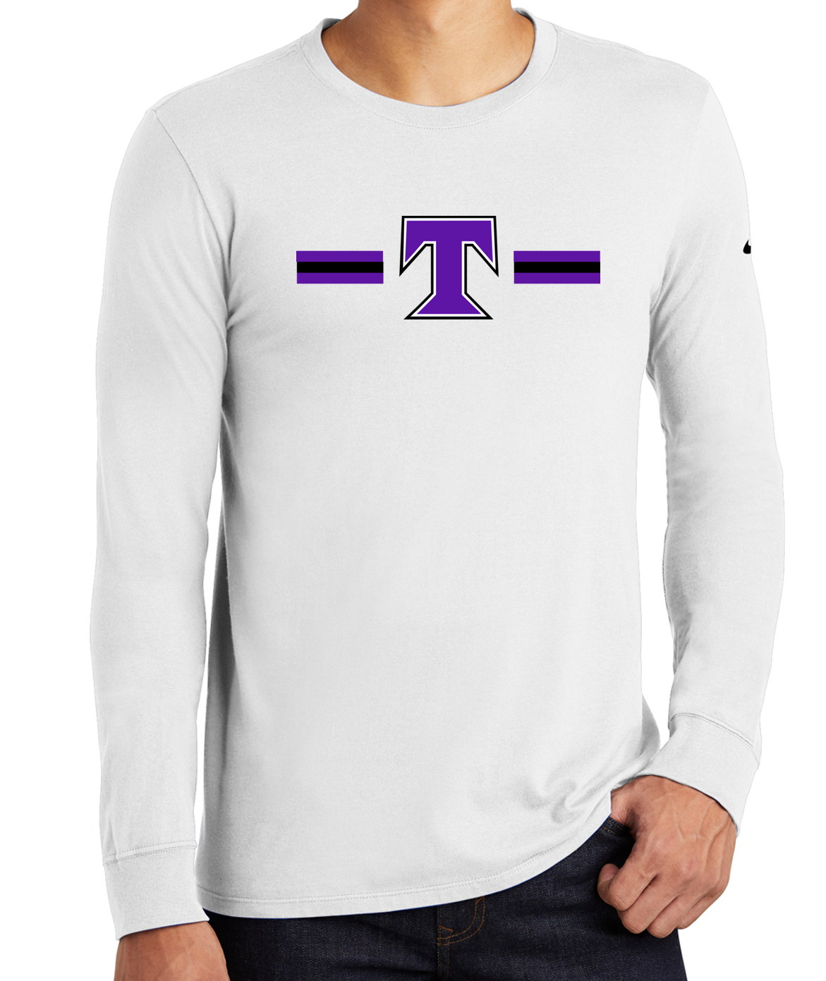 Trinity 3 Stripe w/ Trinity T Nike Cotton & Dri Fit T-Shirt Youth ...