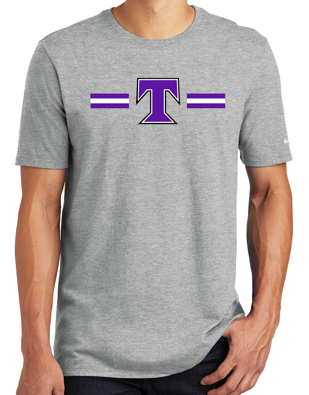 Trinity Baseball w/ Ball Nike Dri Fit T-Shirt/Hoodie Youth & Adult Apparel  — Trinity Christian School