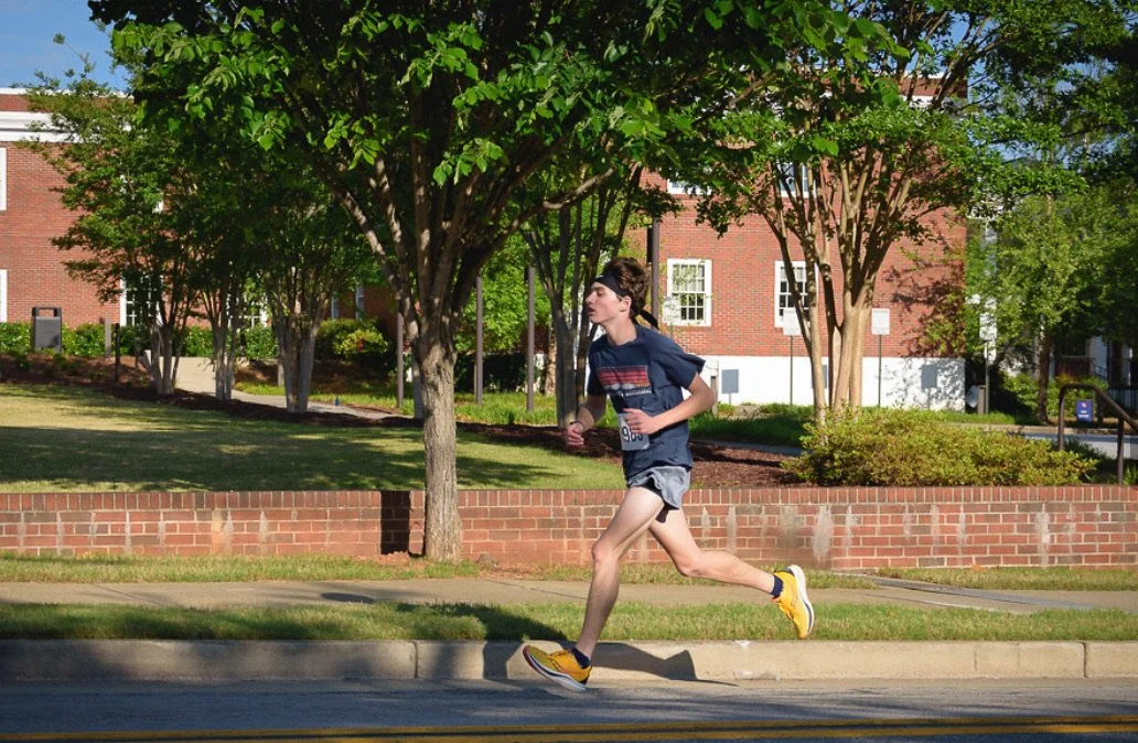 Trinity Runner Christian McMurry was born to run.