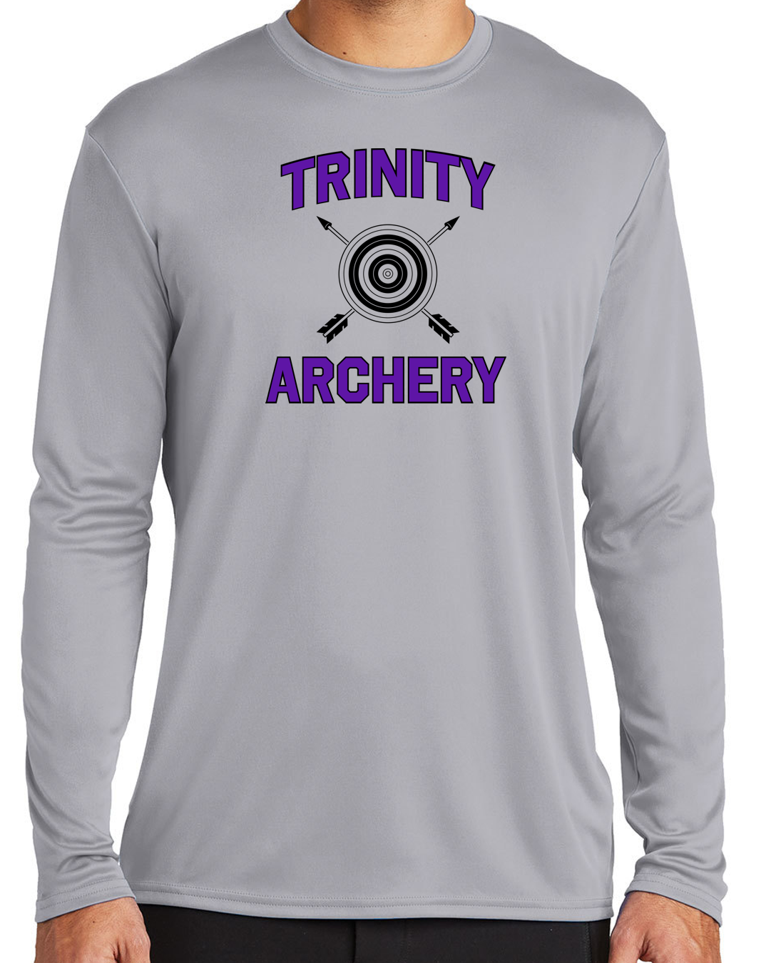 Trinity+Archery+w%3A+Bullseye+LS+Dri-fit+%28Silver%29.png