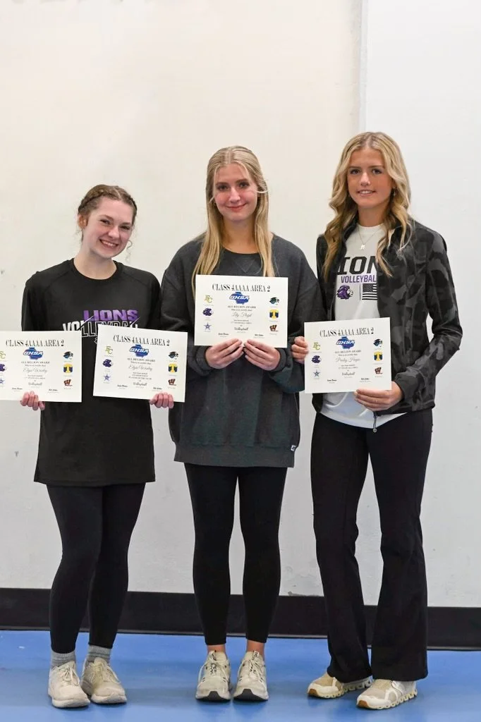 Trinity celebrates Volleyball All Region