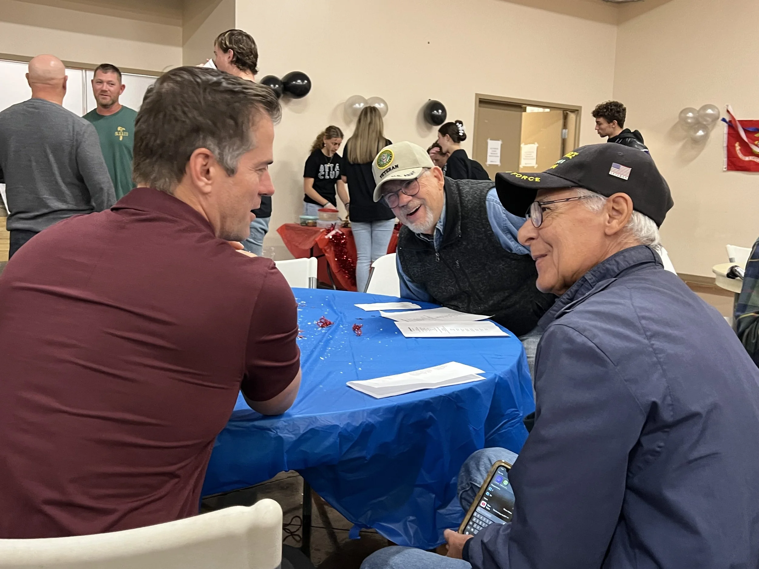 TCS BETA Club hosts Veterans Celebration Dinner
