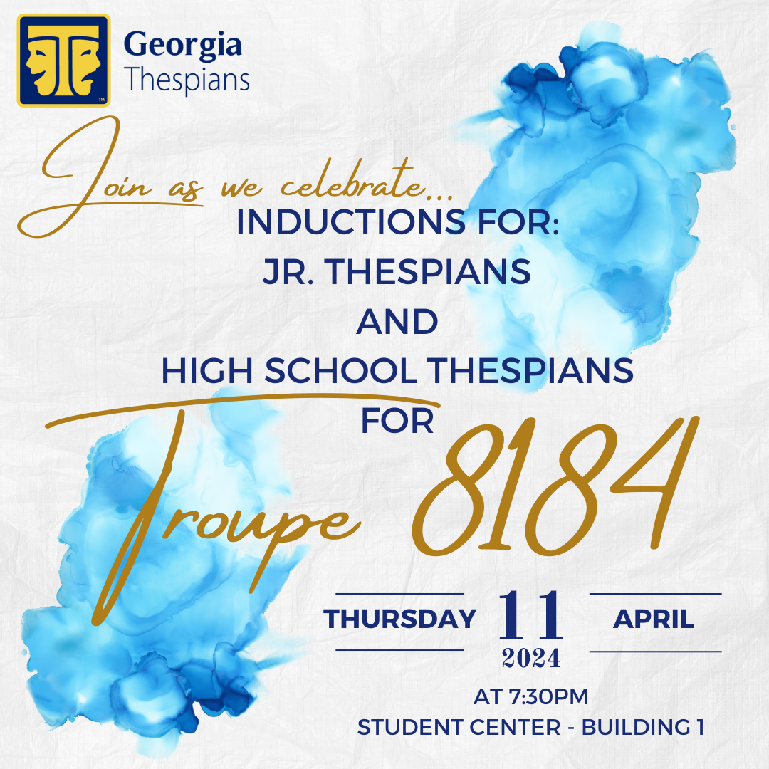 Thespian Troup 8184 Inductions