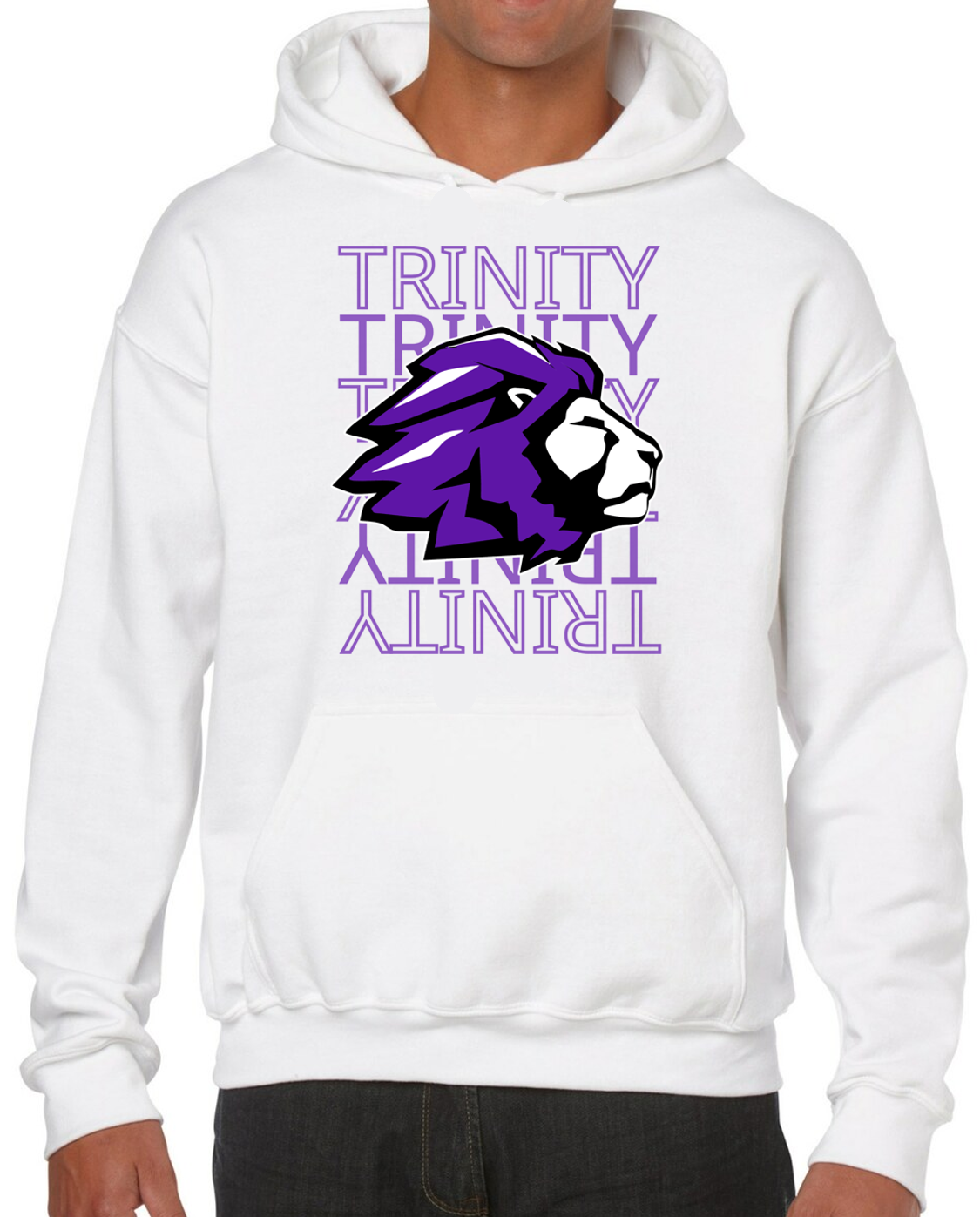 Trinity 6 Times Youth Graphic Cotton Hoodie Apparel — Trinity Christian ...