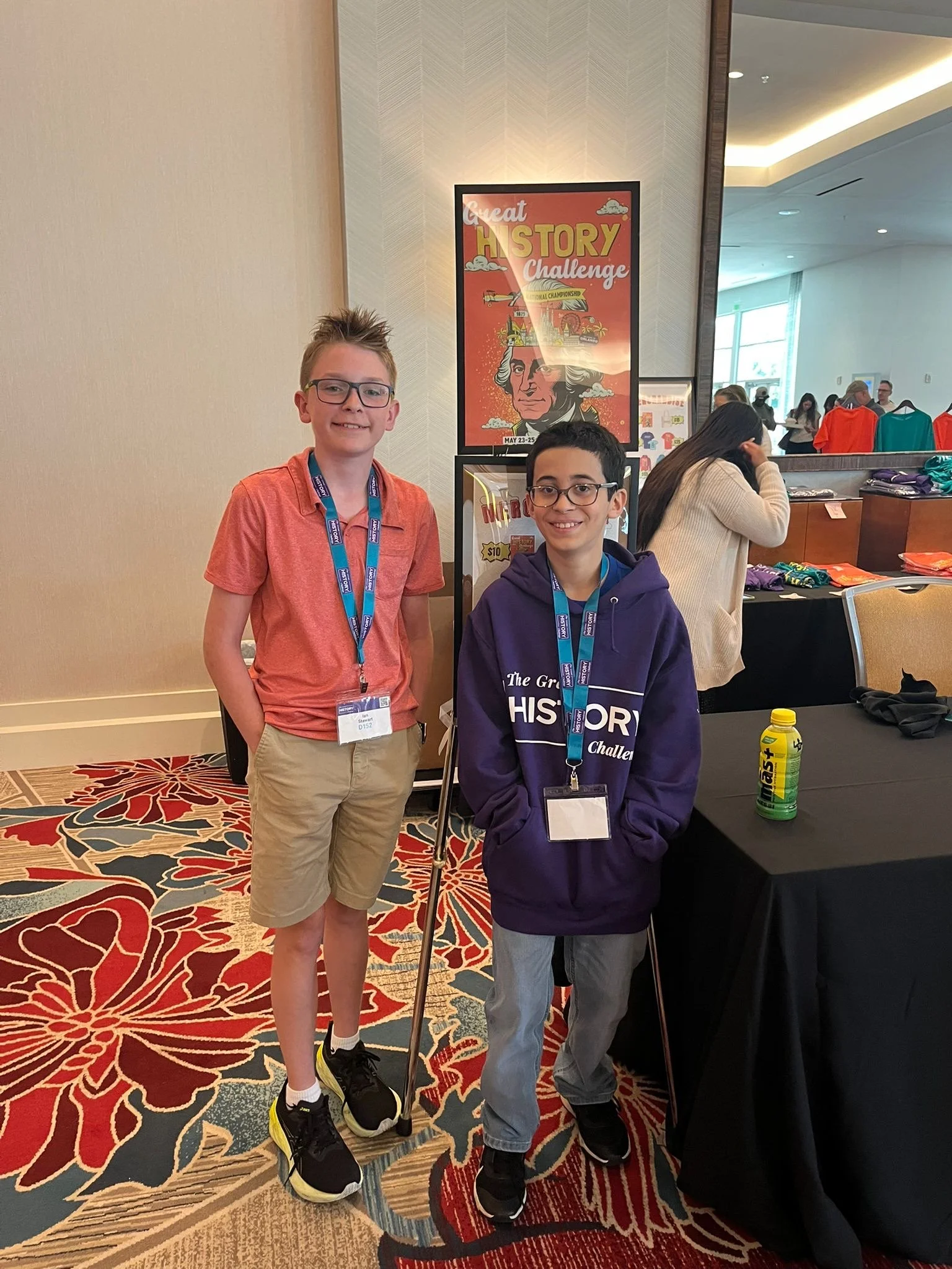 TCS Middle School Students Recognized At The Great History Challenge March of Champions