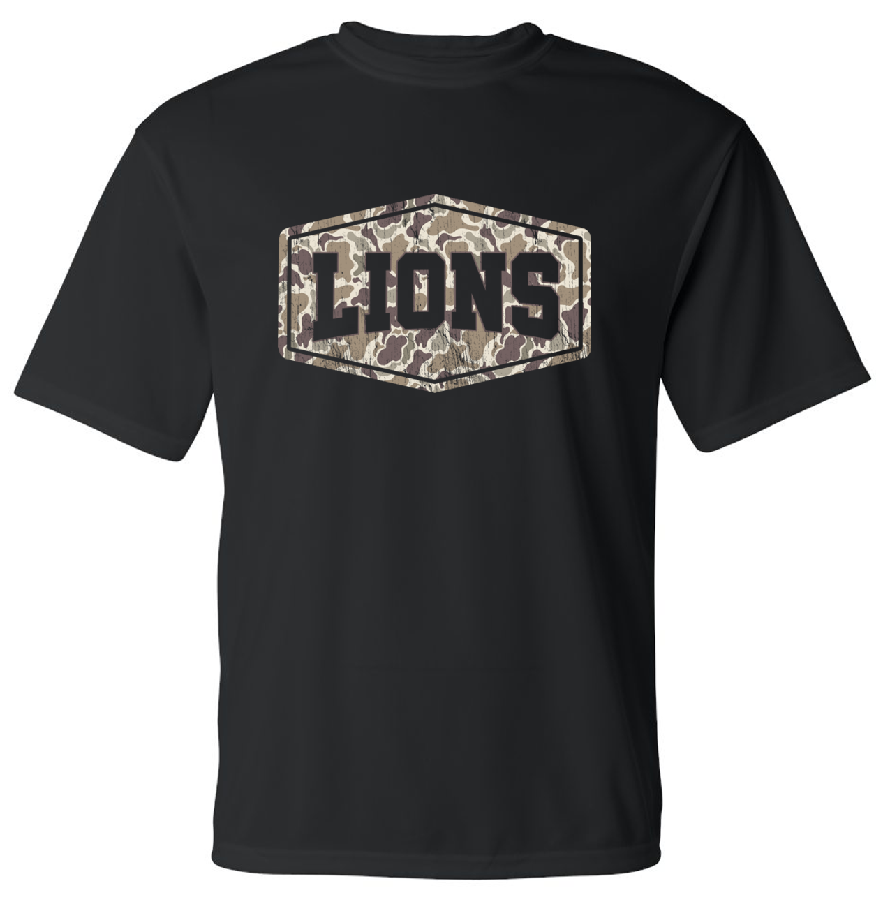 Trinity Lions Camo SS Dri-fit (Black).png
