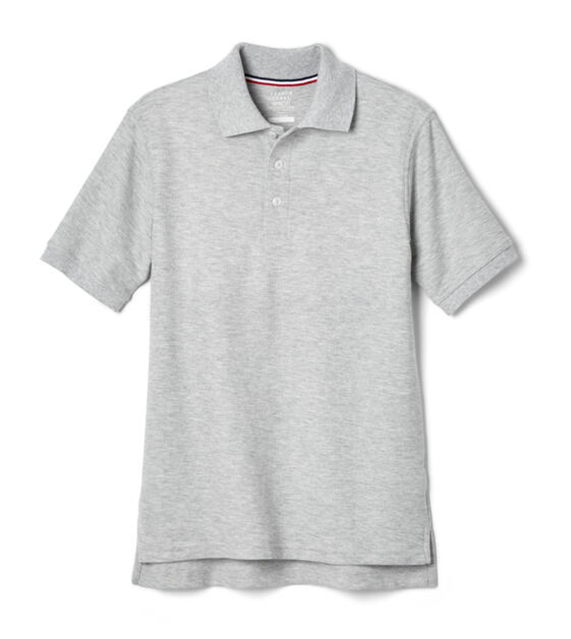Uniform SS Polo (Heather Grey).png