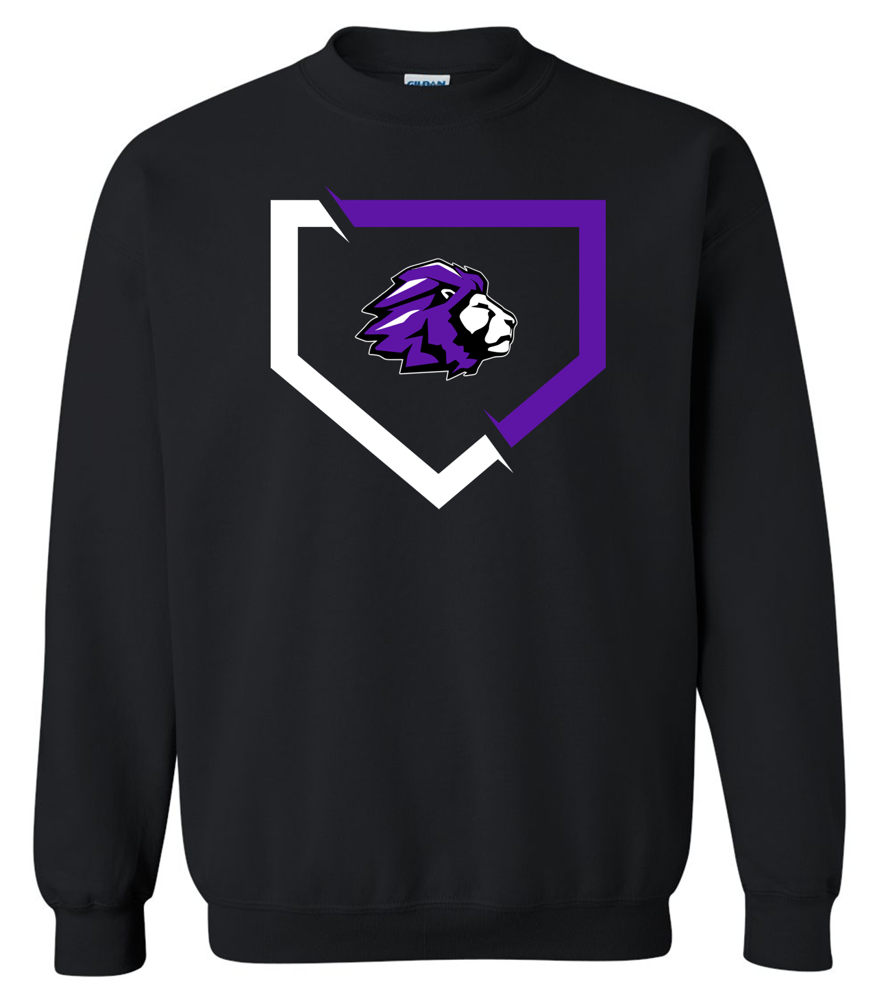 Baseball Diamond Crewneck (Black).png