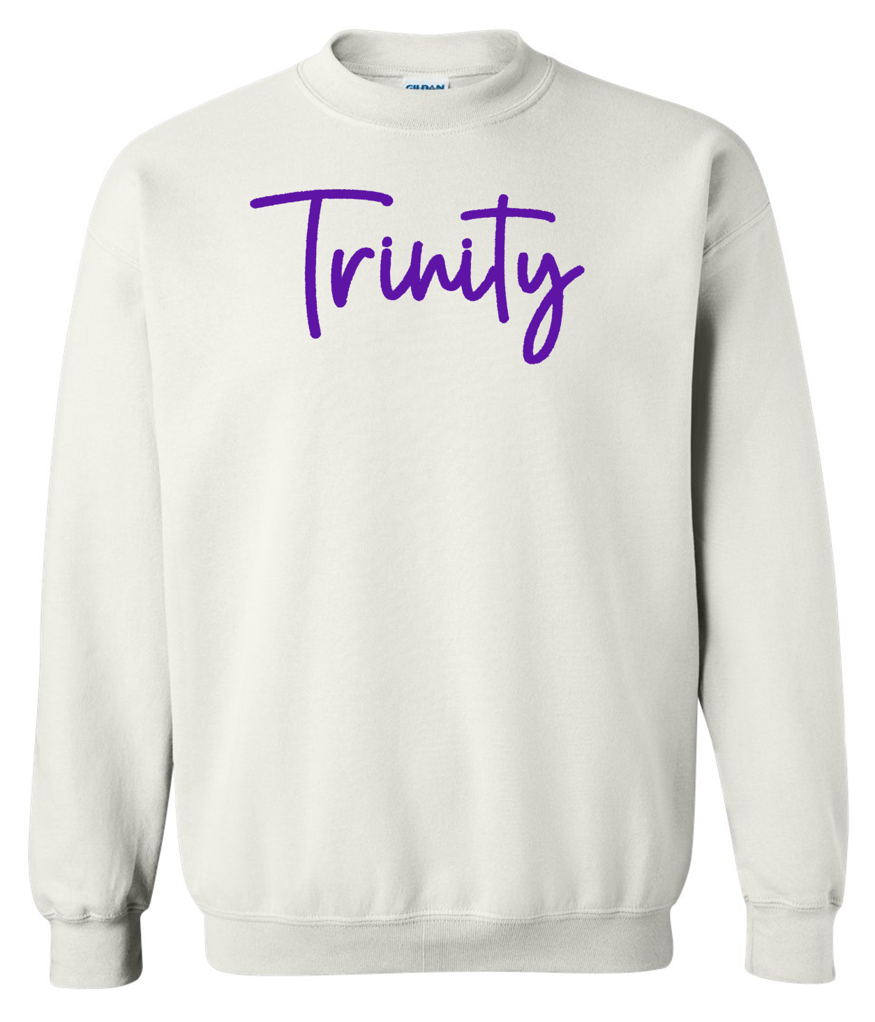 Trinity Puff Trinity Youth Crewneck (White).png