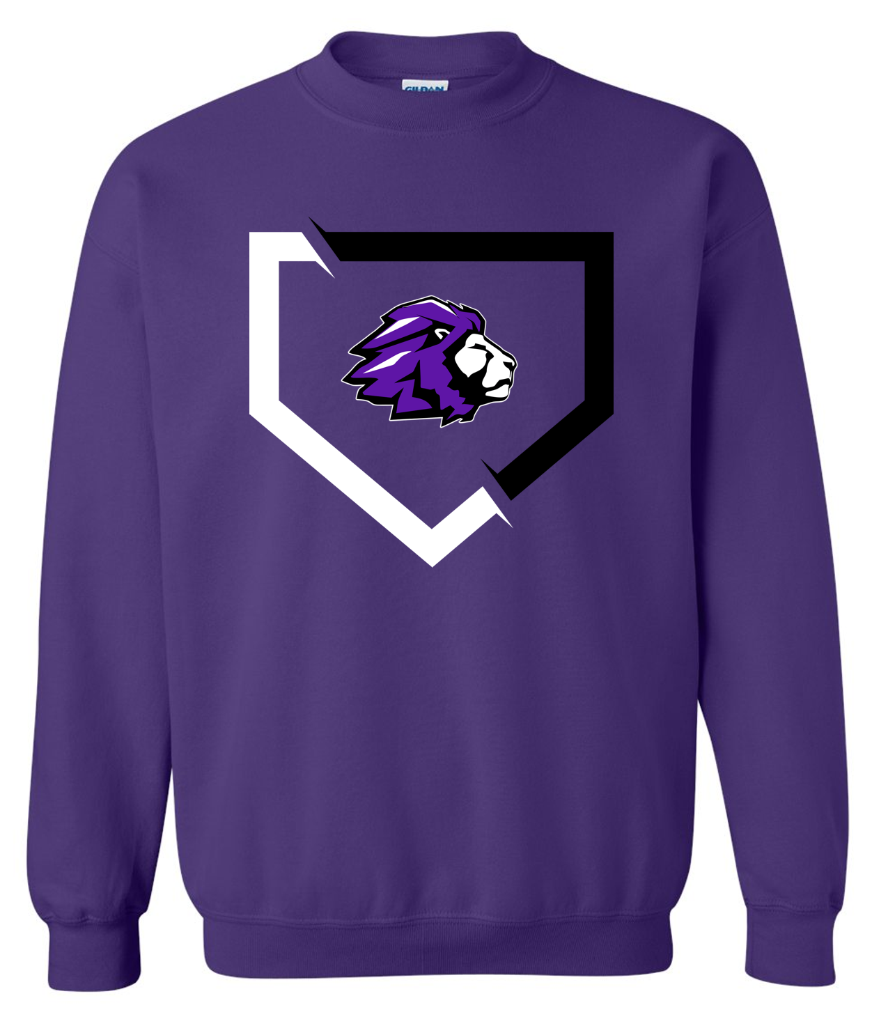 Baseball Diamond Crewneck (Purple).png