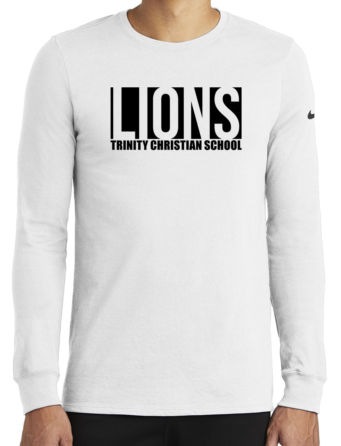 Nike TCS Lions Bold Box LS Dri Fit (White).png