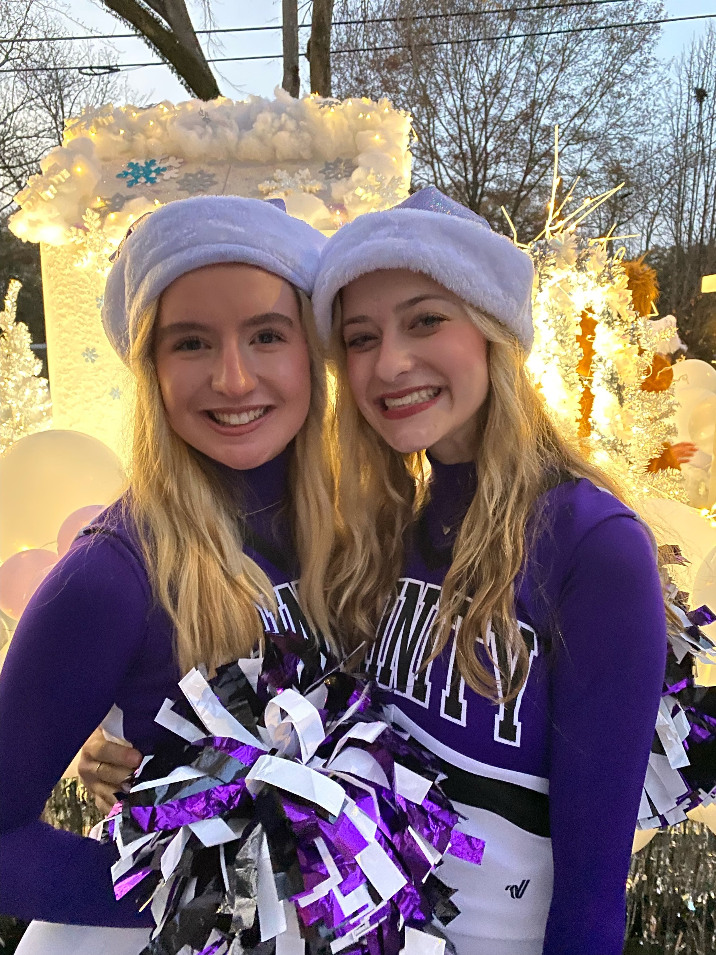 Trinity 1st Ever Float in the Light Up Senoia Christmas Parade