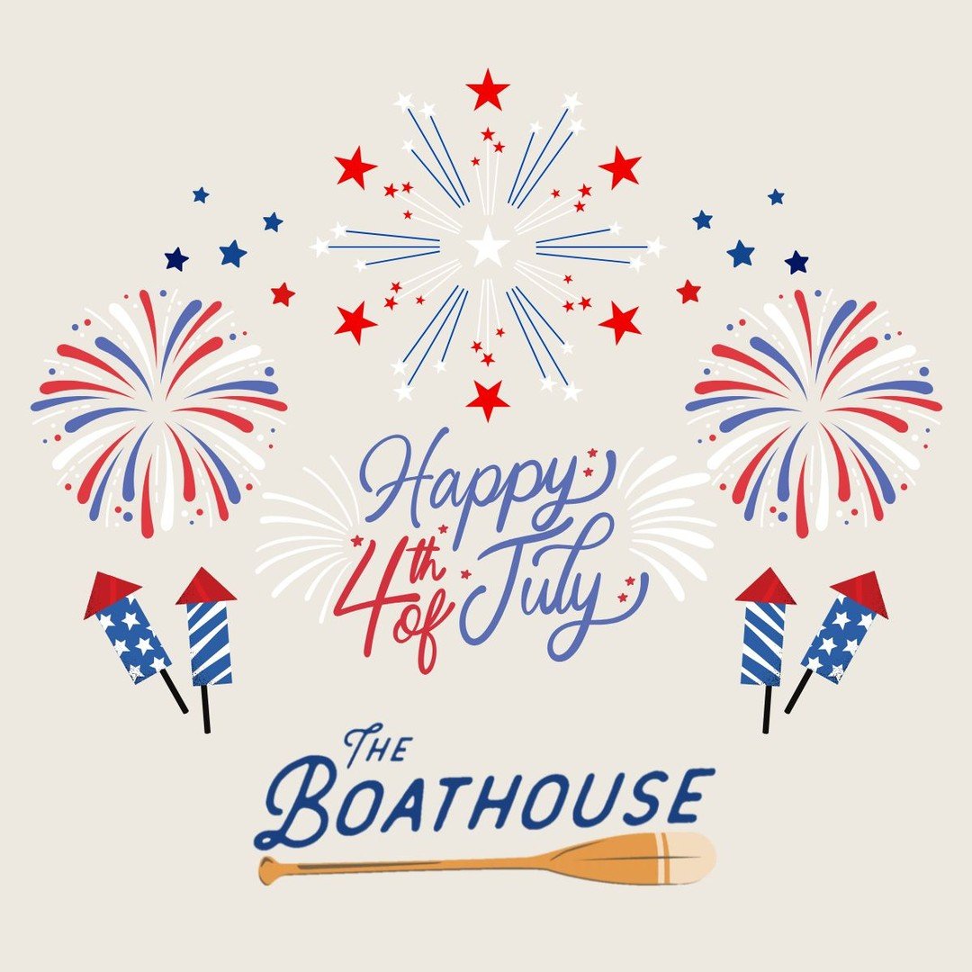 Happy Fourth of July! We&rsquo;re open &mdash; stop by and celebrate with us! 🎆