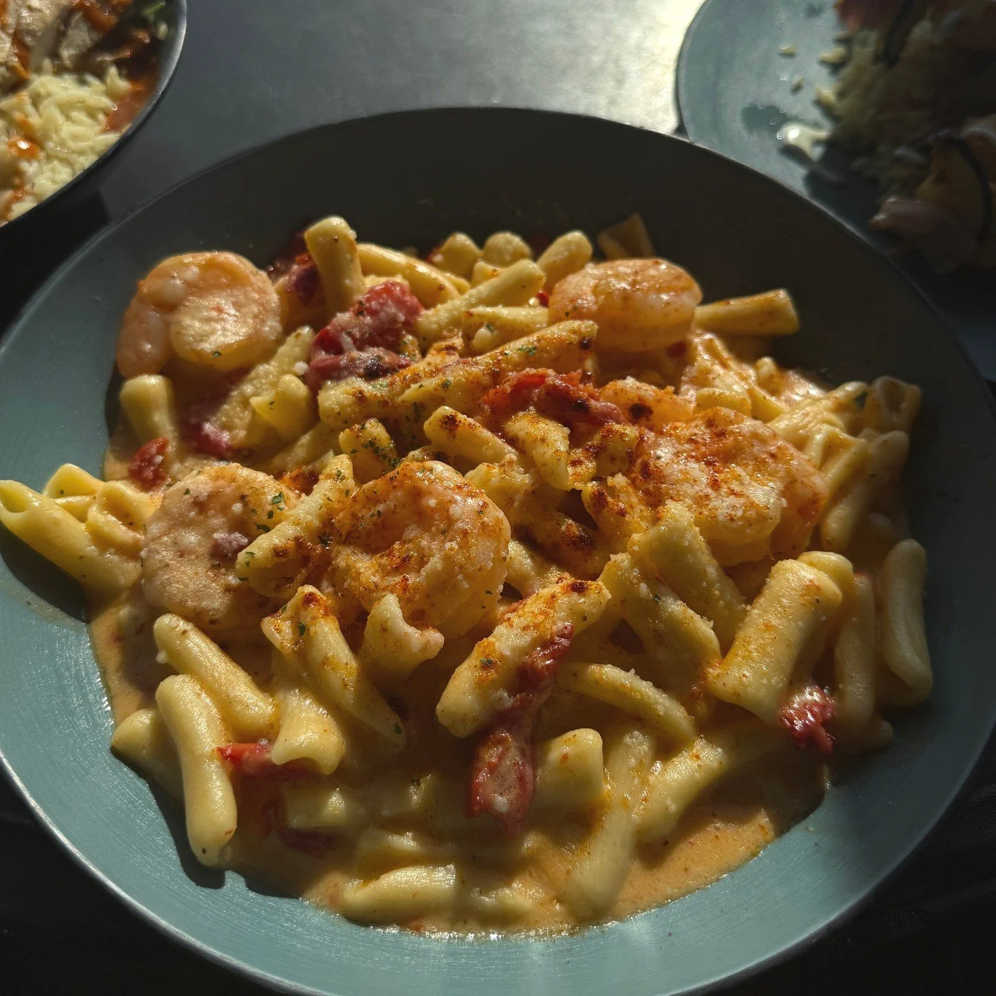 Shrimp, cavatelli, and a creamy lobster sauce… yeah, this one speaks for itself π€π¦β¨