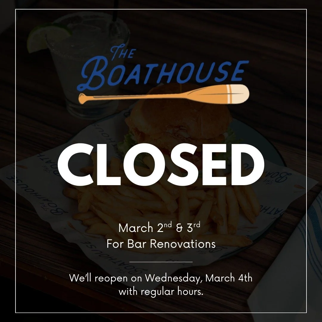 Big things are happening at the bar 🍸
We&rsquo;ll be closed Monday &amp; Tuesday (March 2nd &amp; 3rd) for renovations, but we&rsquo;ll be back Wednesday, March 4th from 11:30am&ndash;8pm with our regular hours.
Thanks for your patience, see you the